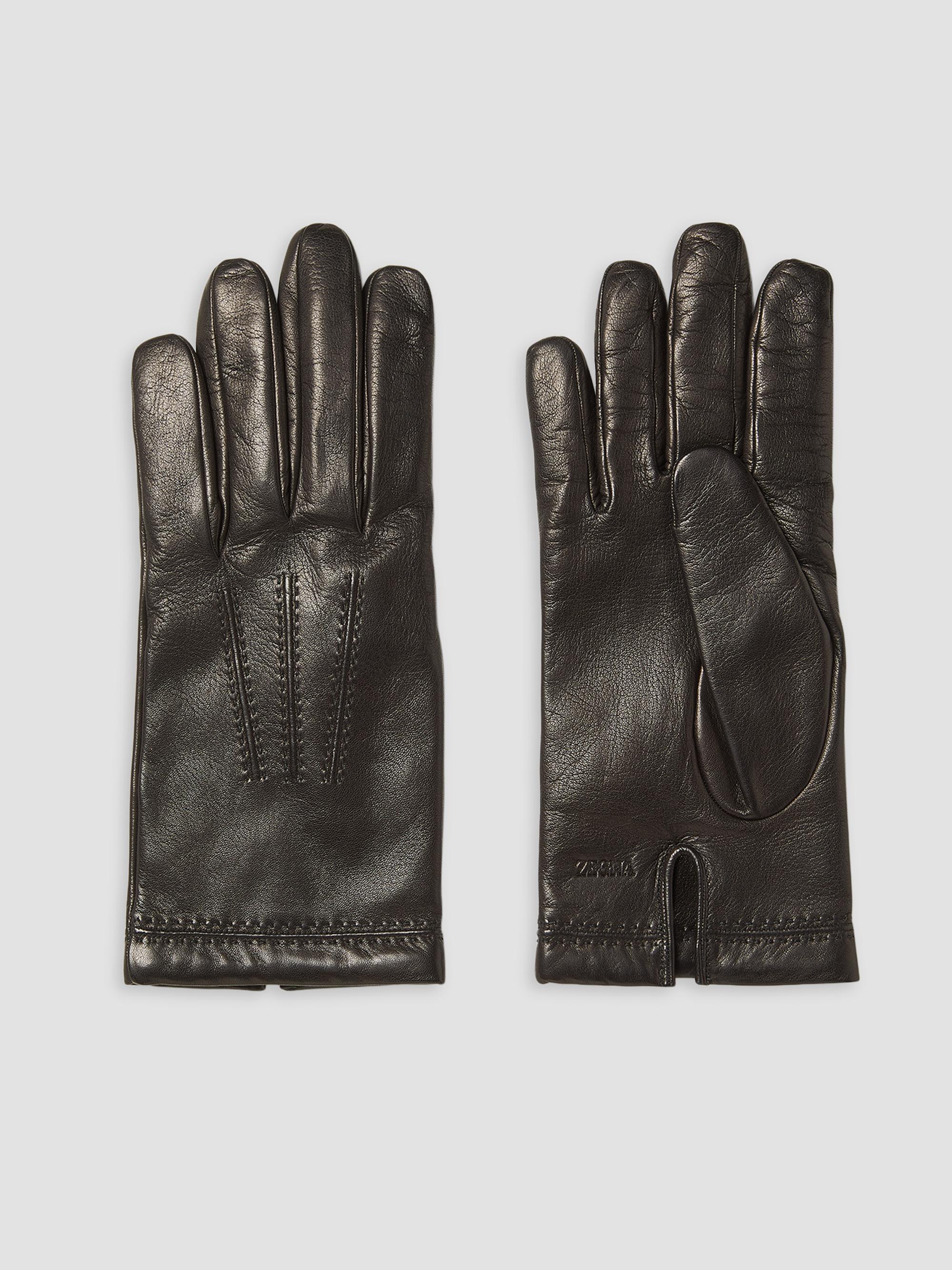 ZEGNA Leather Gloves | Saks Fifth Avenue