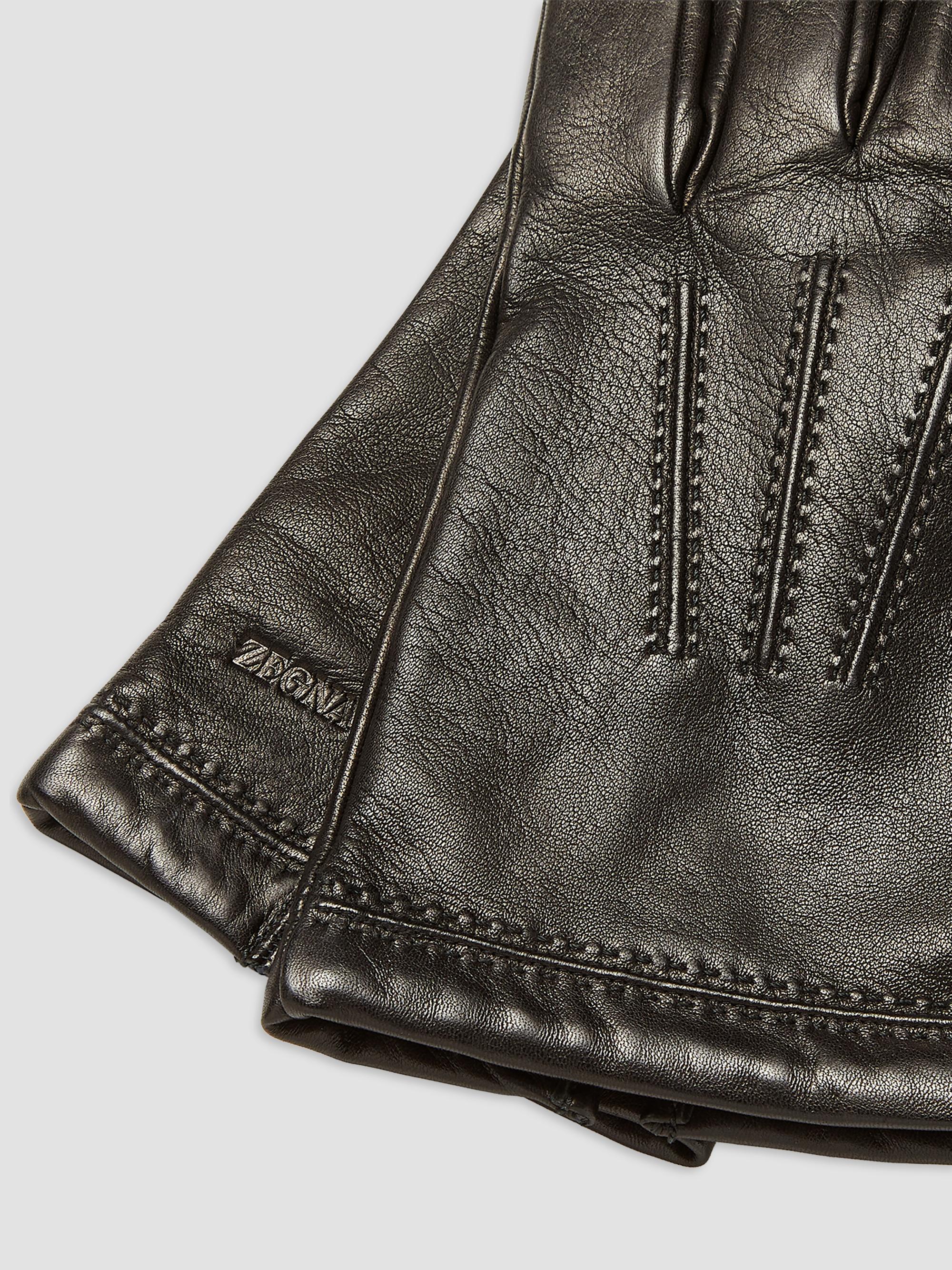ZEGNA Leather Gloves | Saks Fifth Avenue