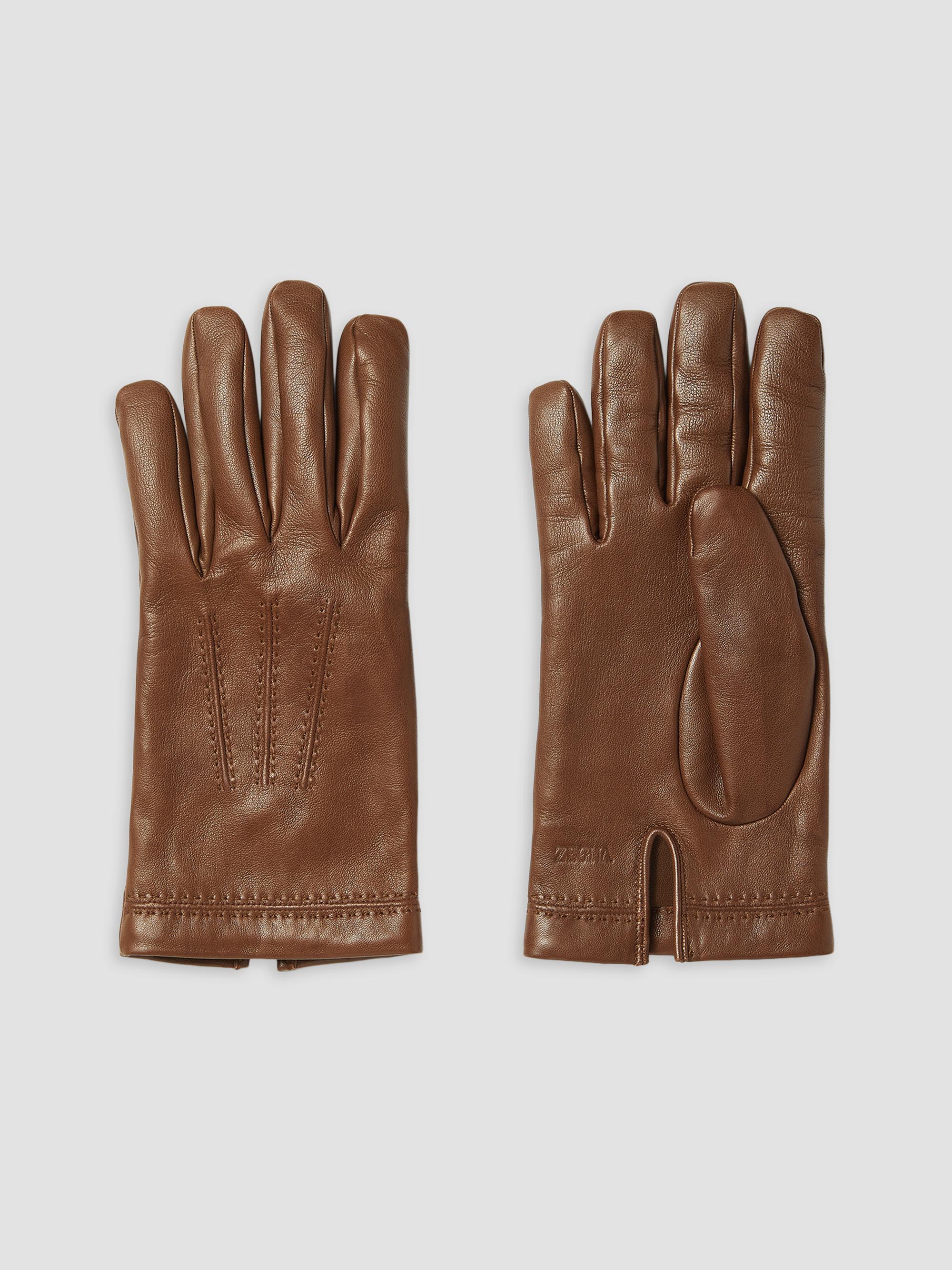 ZEGNA Leather Gloves | Saks Fifth Avenue