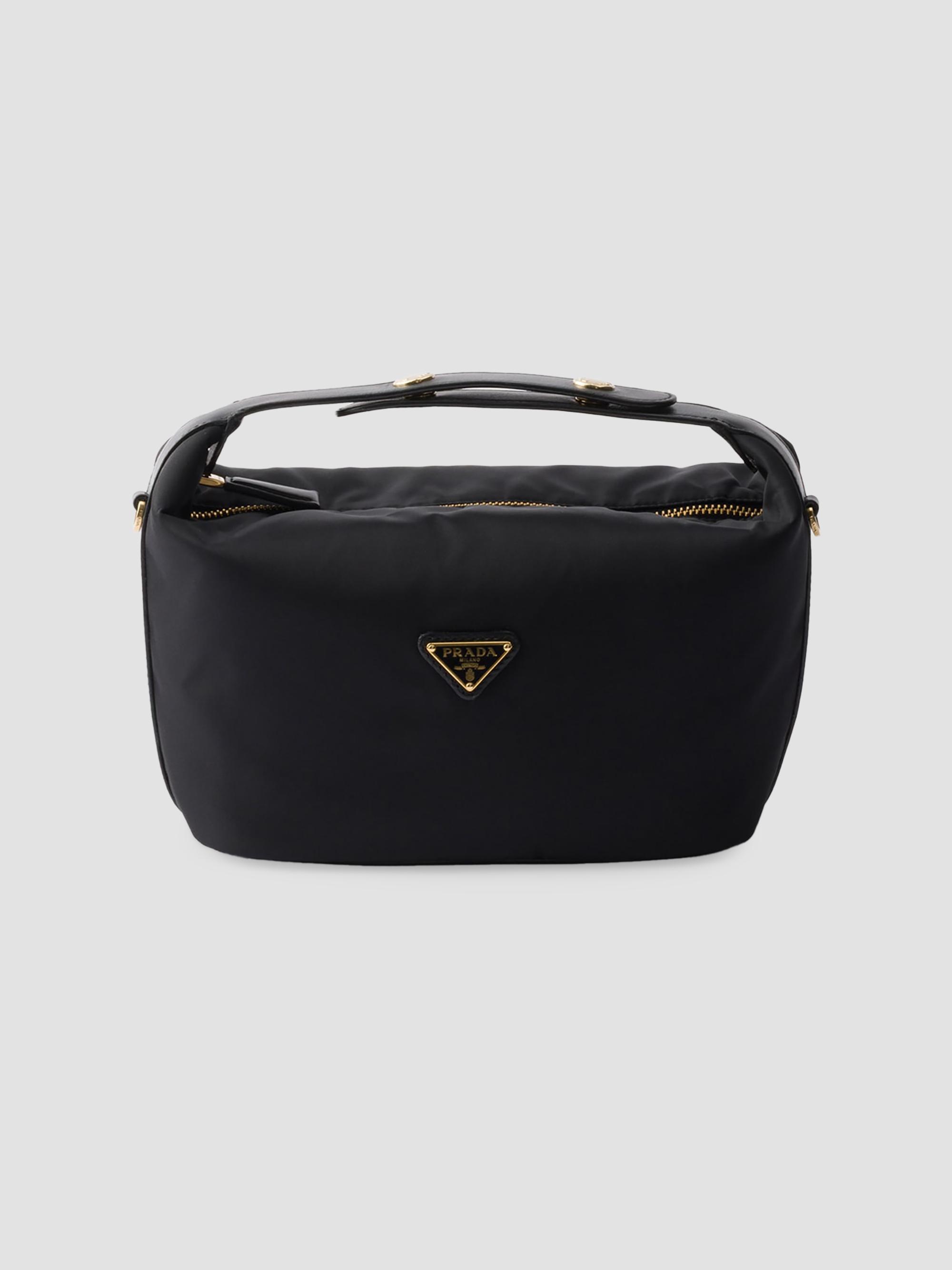 Prada Jardinière Cotton Canvas Mini Top Handle Bag | Saks Fifth Avenue