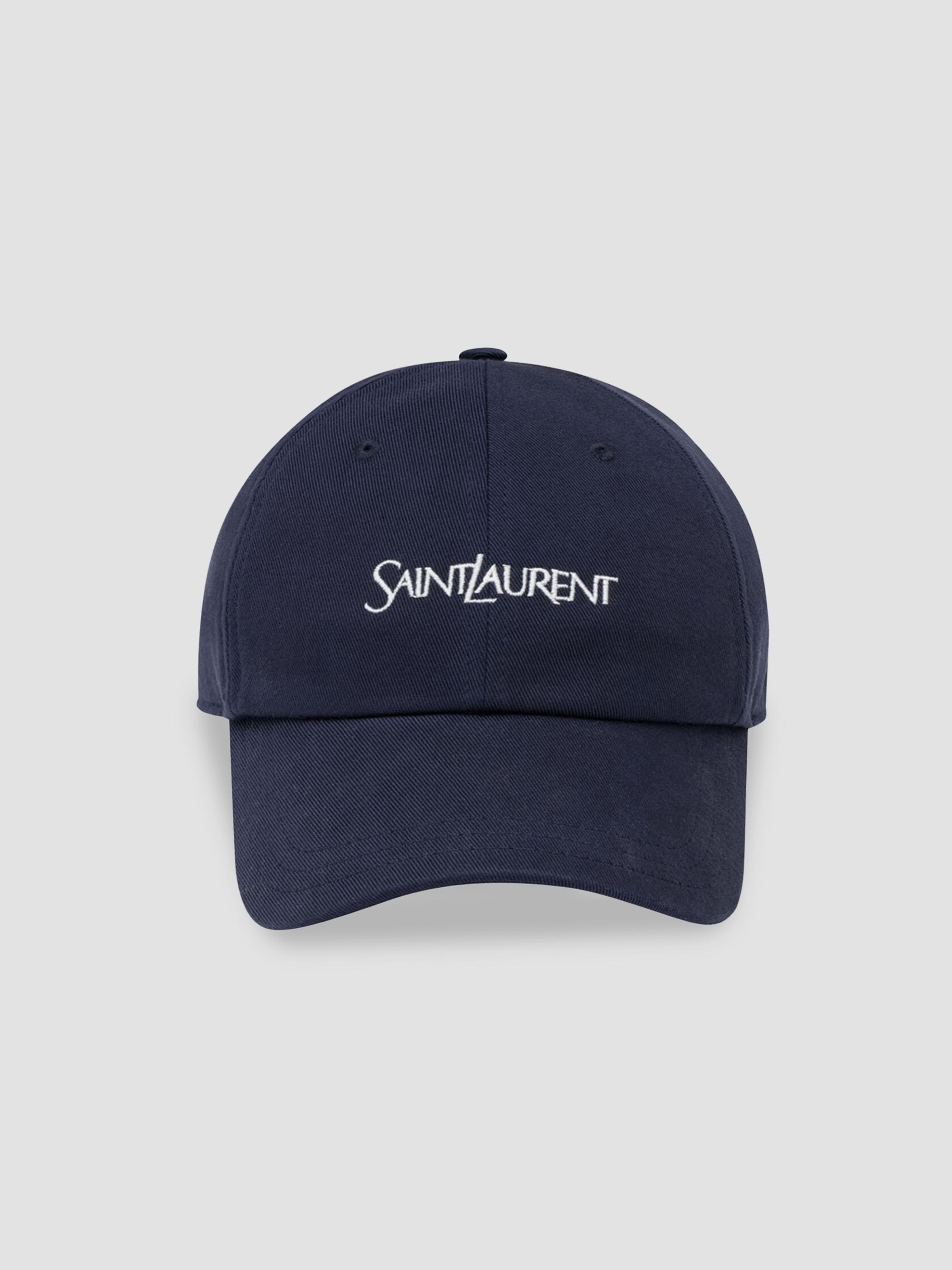 Saint Laurent Y Varsity Cap in Gabardine | Saks Fifth Avenue