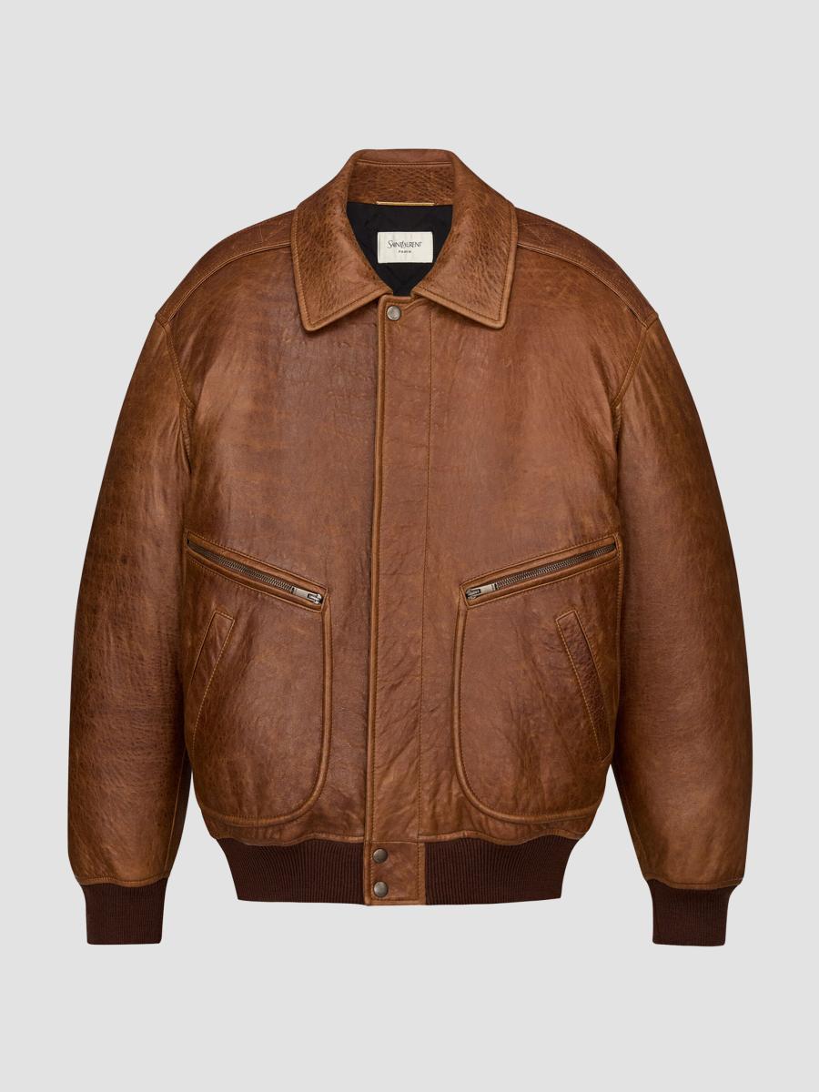 Saint Laurent Women's Padded Bomber Jacket