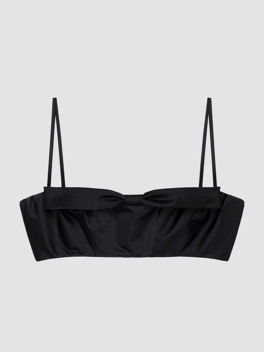 Givenchy Women's Bra Top With Bow In Black