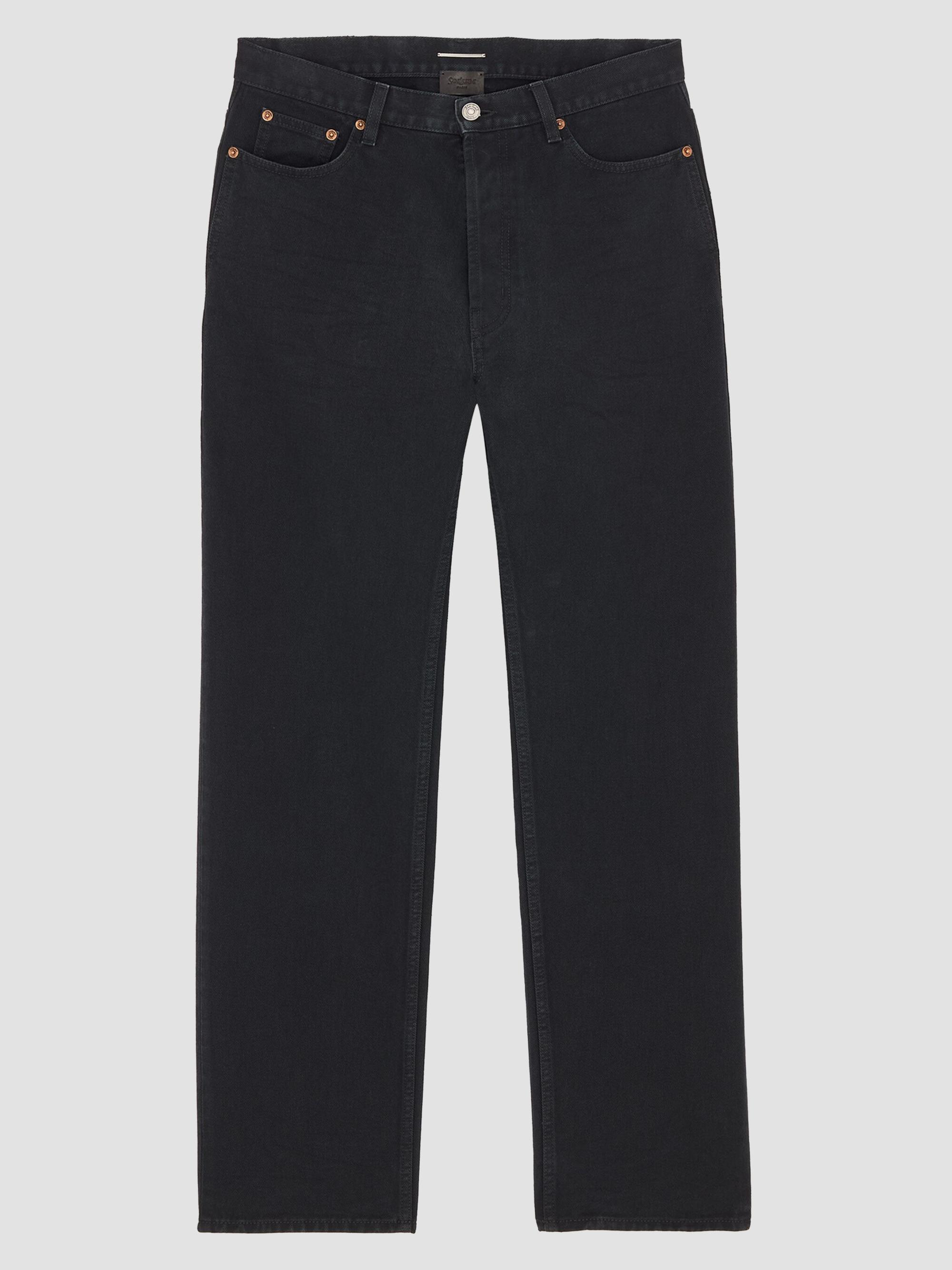 Saint Laurent Baggy Jeans in Denim | Saks Fifth Avenue