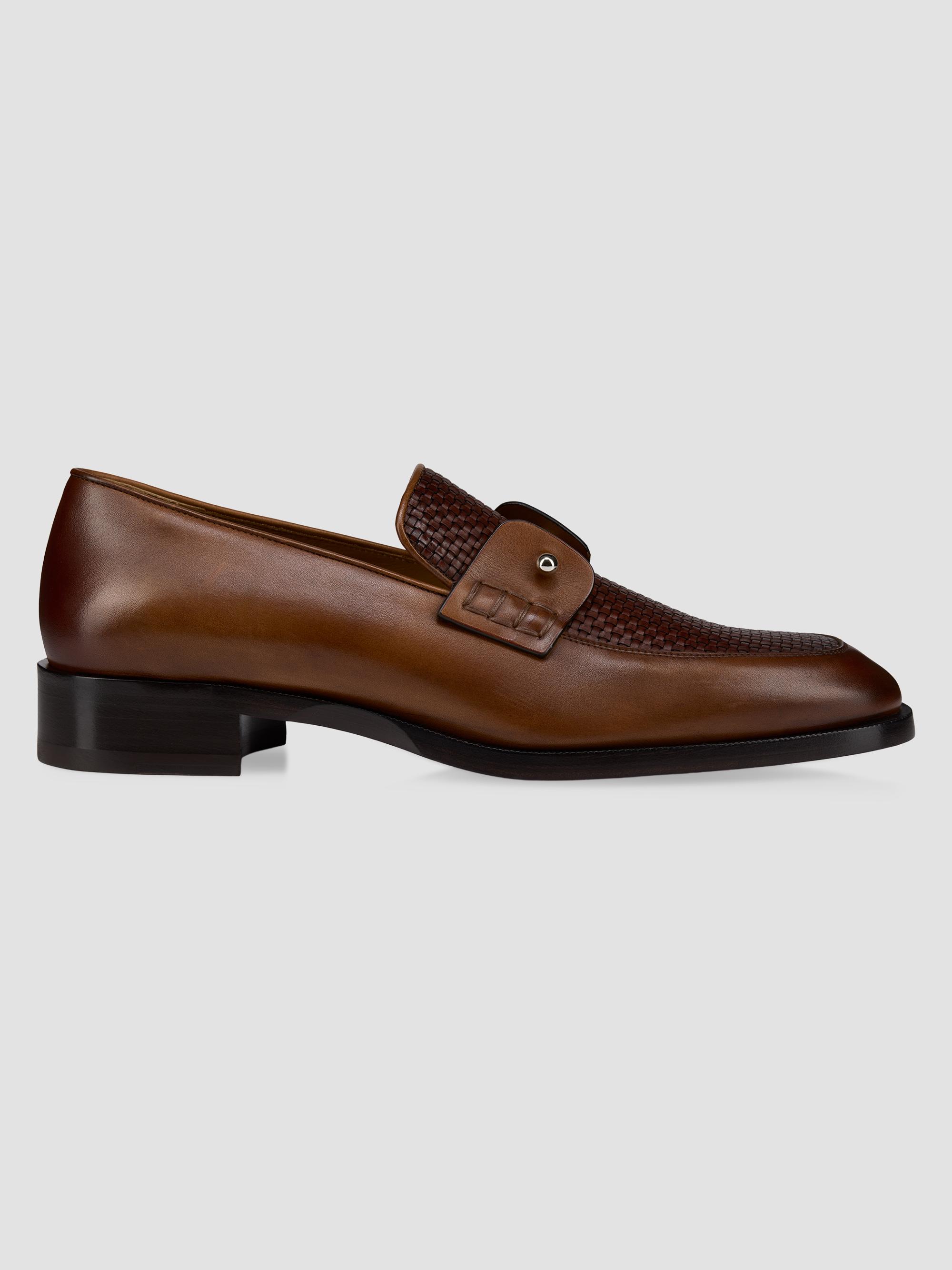 Christian Louboutin Men's Chambelimoc Leather Loafers - Havane | Thumbnail 6