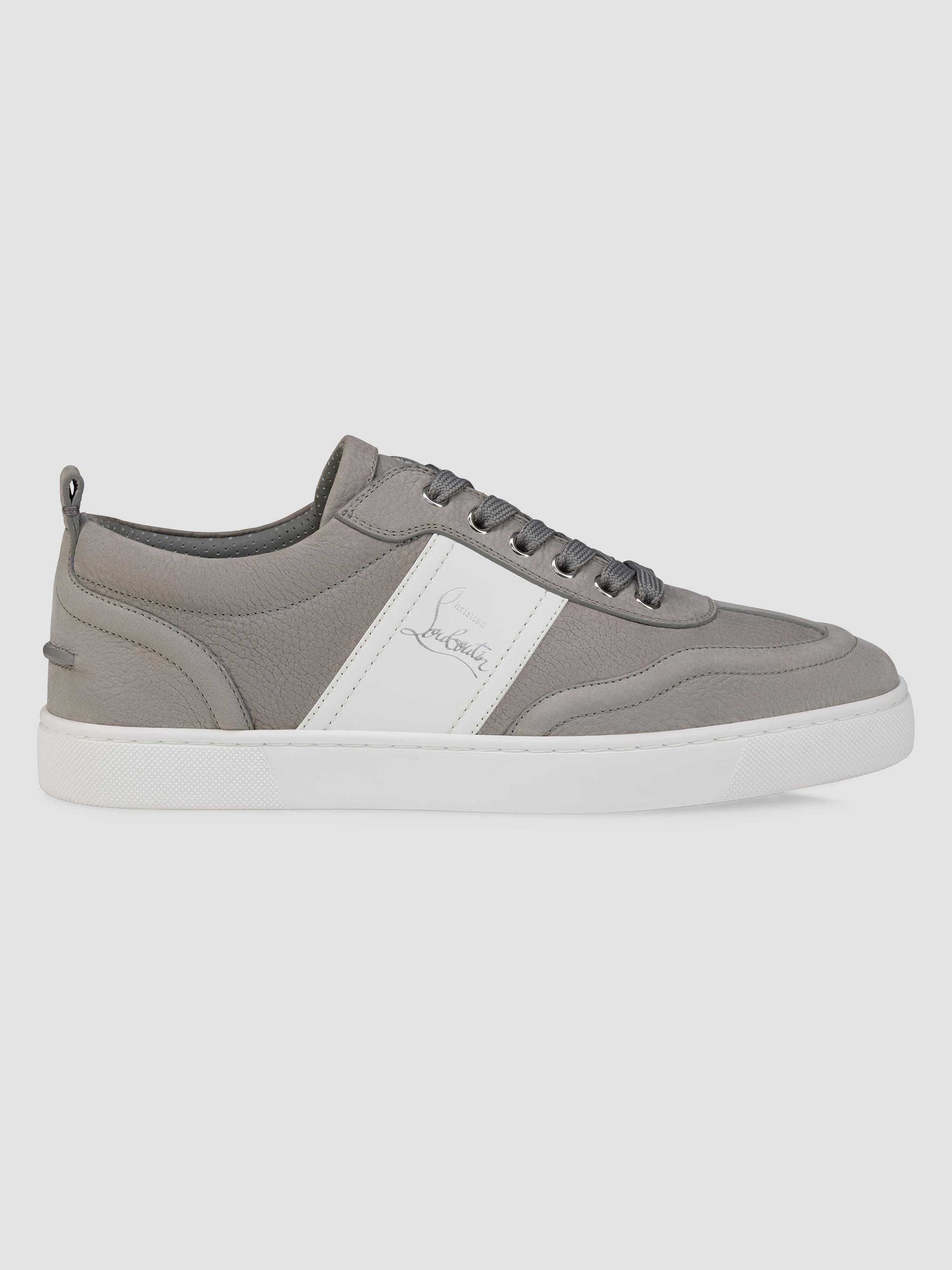 Christian Louboutin Men's Retero Low-Top Sneakers - Phantom Grey | Thumbnail 6