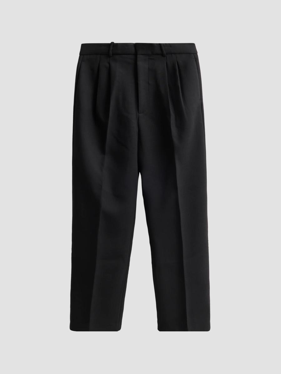 Simkhai Men's Julian Pleated Trousers In Black