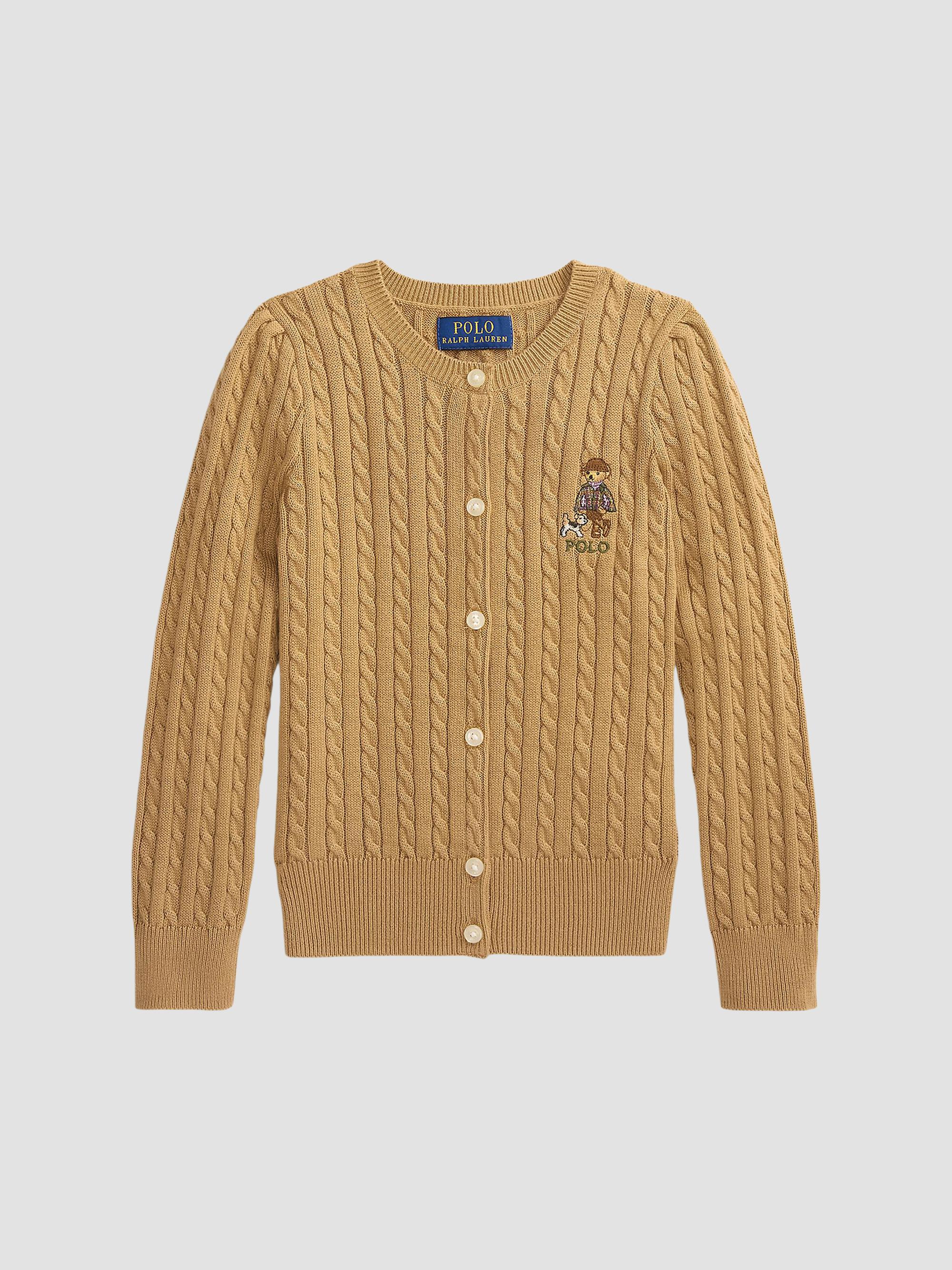 Polo Ralph Lauren Girl's Cable-Knit Cotton Cardigan | Saks Fifth