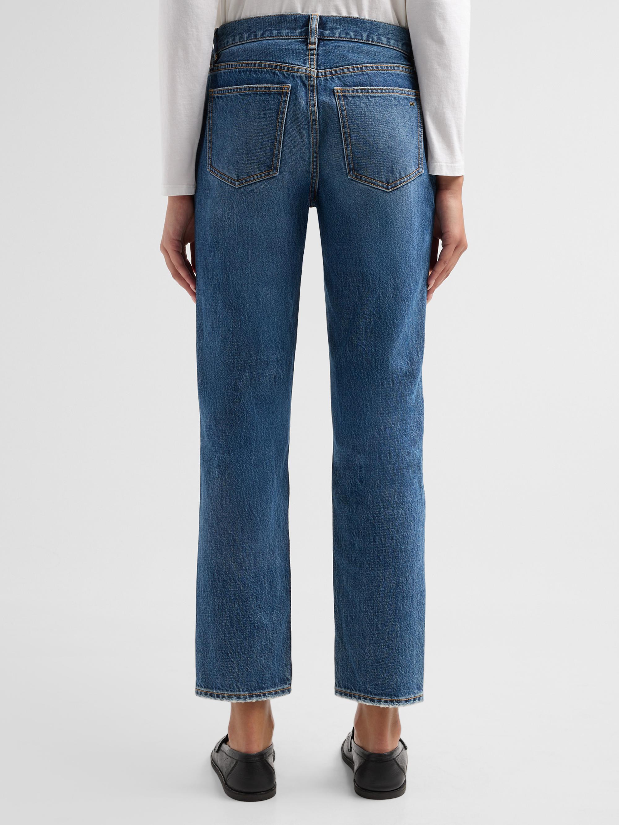 Ramy Brook Women's Milla Straight-Leg Ankle Jeans - Medium Wash | Thumbnail 3