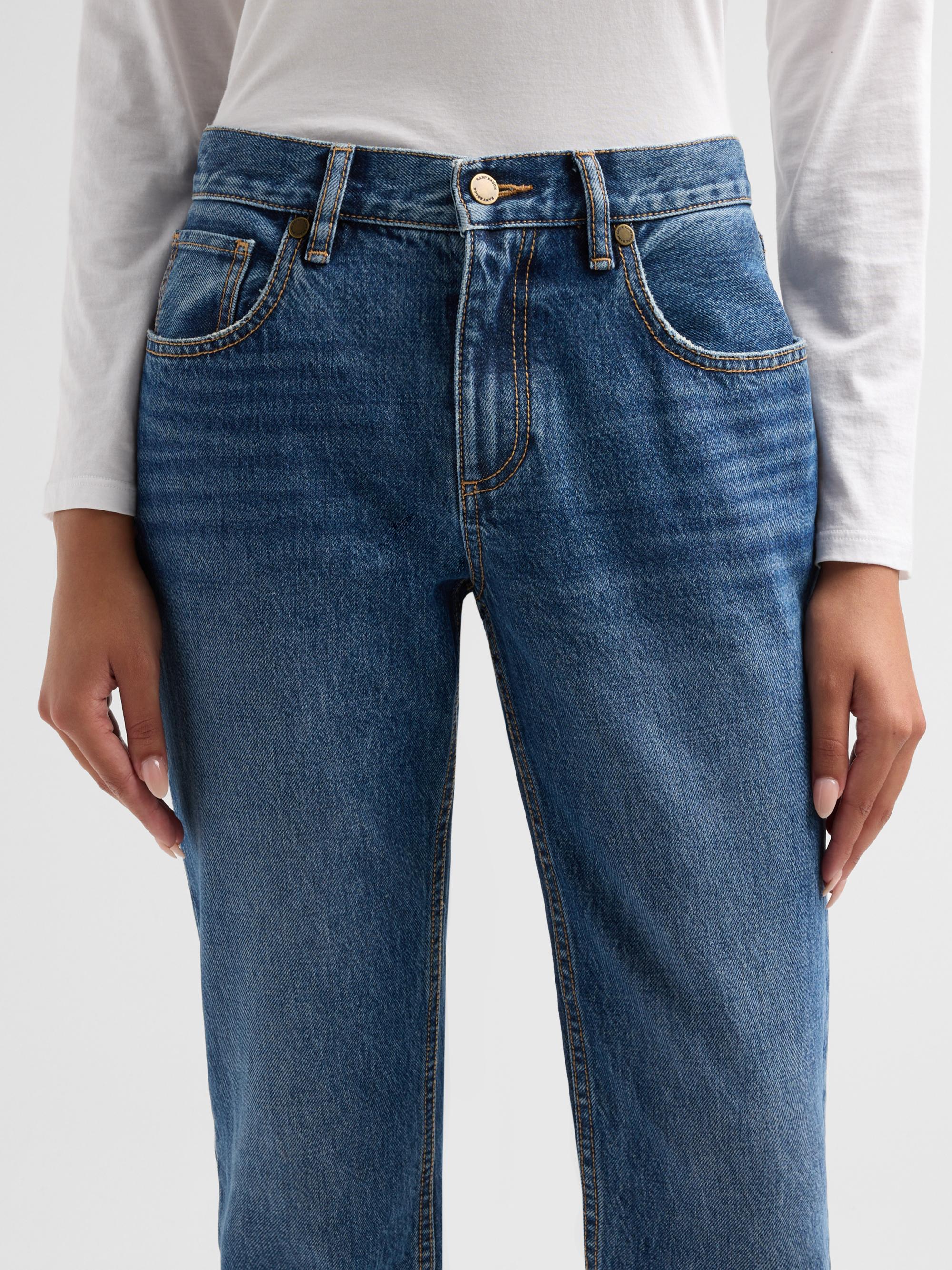 Ramy Brook Women's Milla Straight-Leg Ankle Jeans - Medium Wash | Thumbnail 5