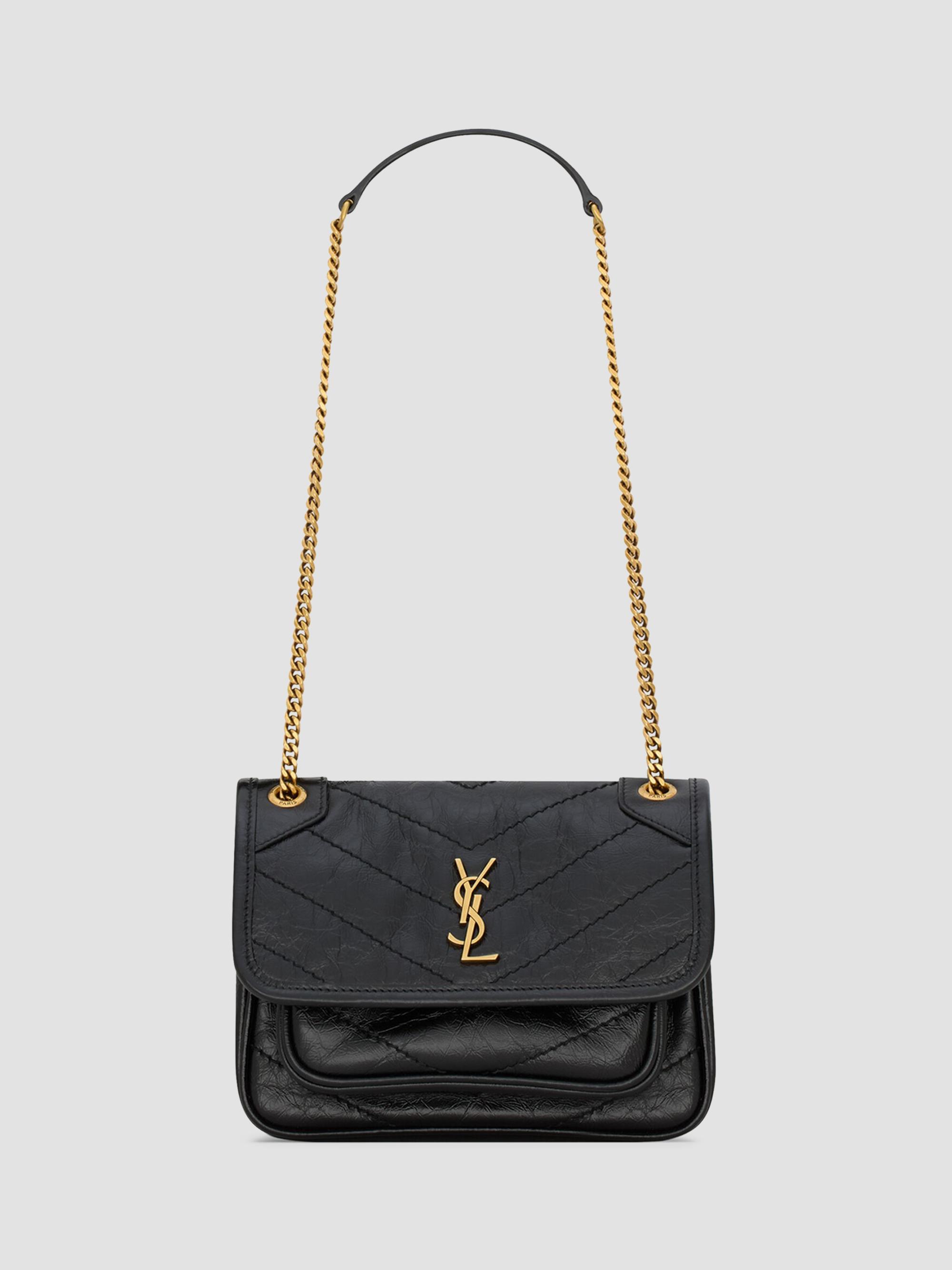Saint Laurent Puffer Small Shoulder Bag in Nappa Leather | Saks