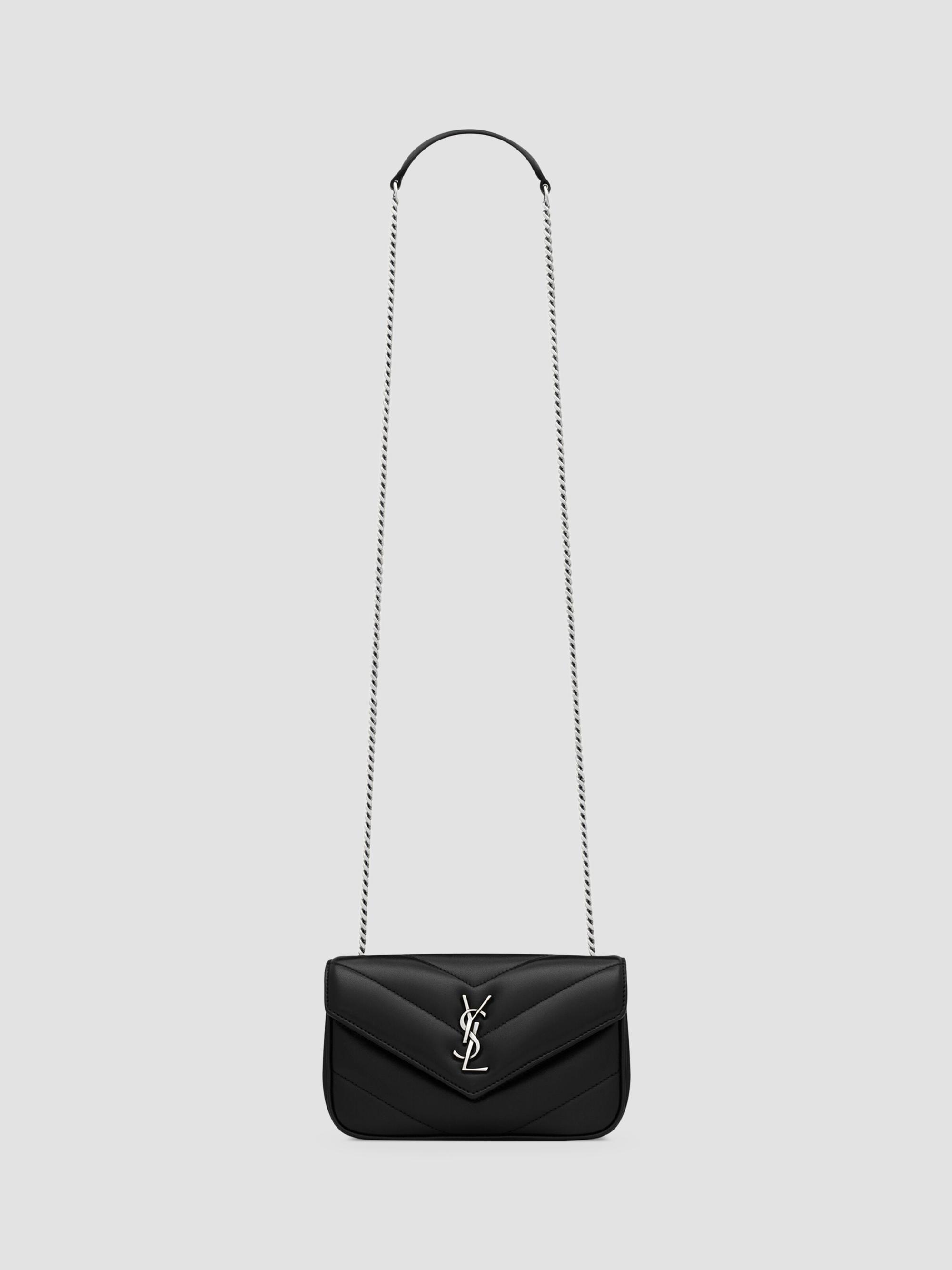 Saint Laurent Medium Kate Grained Leather Shoulder Bag | Saks