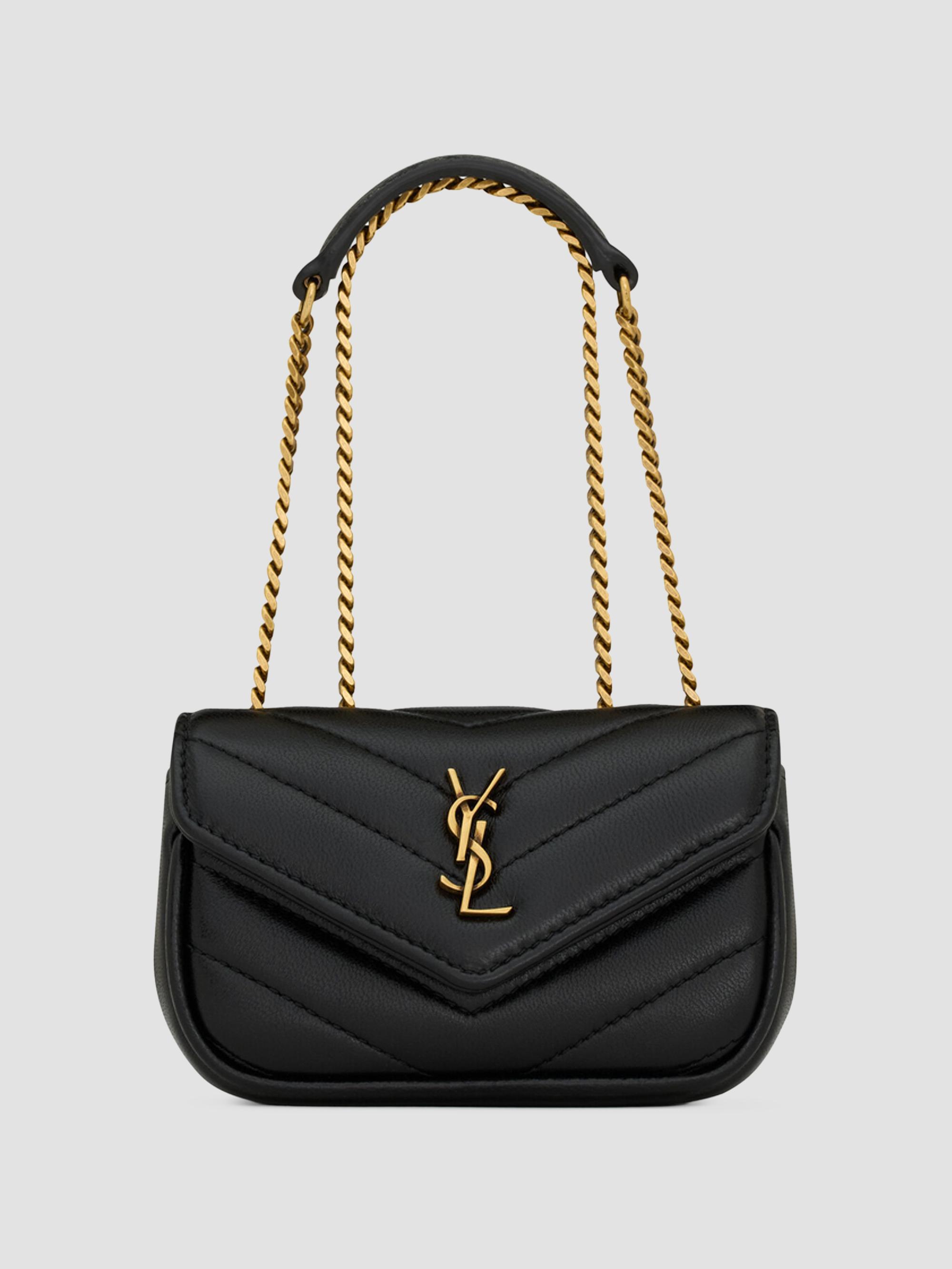 Saint Laurent Loulou ショルダーバッグ Saint Laurent Loulou Large Shoulder Bag in Lambskin Leather | Saks
