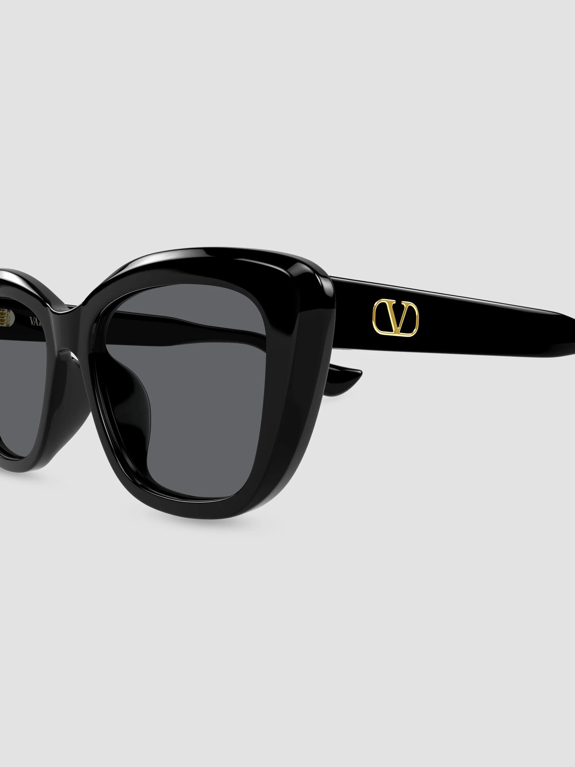 Valentino Garavani VLogo 56MM Icon Butterfly Sunglasses | Saks Fifth Avenue