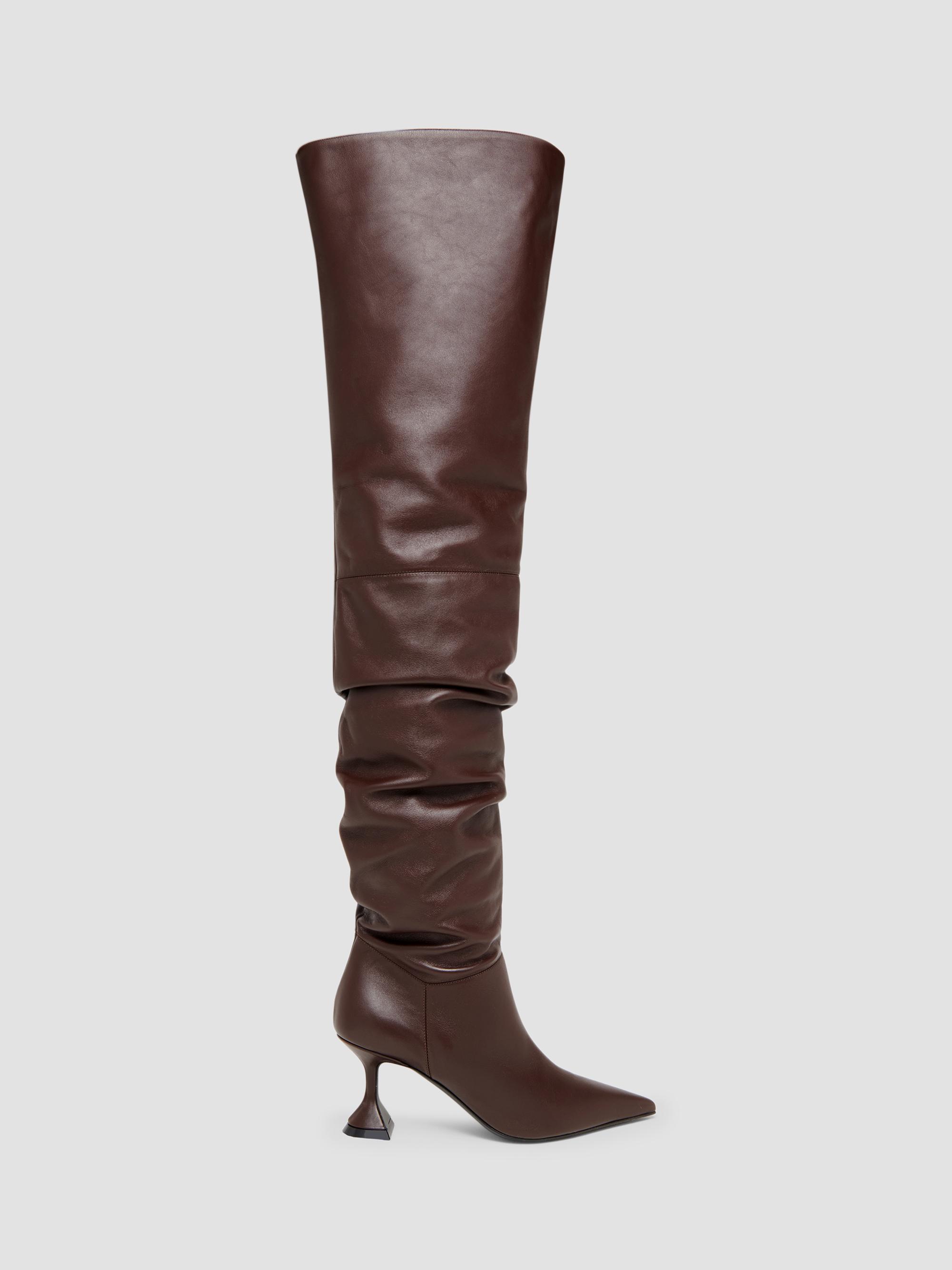Olivia 70MM Leather Over-The-Knee Boots