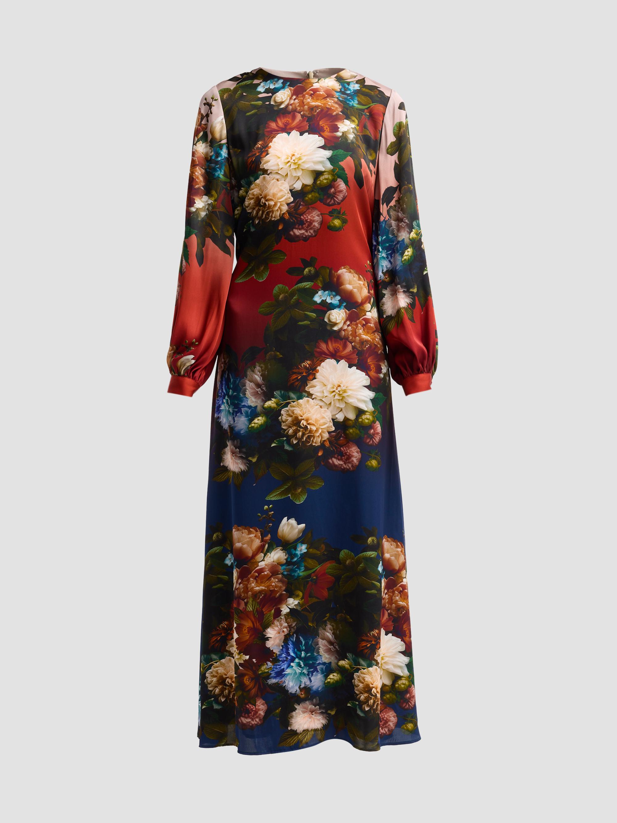 pleated a line dress Women's Calla A-line Chest Organza Floor Length XS/S/M/L/XL Pink/Black – Happy Clothing Watercolor Floral Print Wrap Color:olive toile print FEMME FATALE making it ideal for
