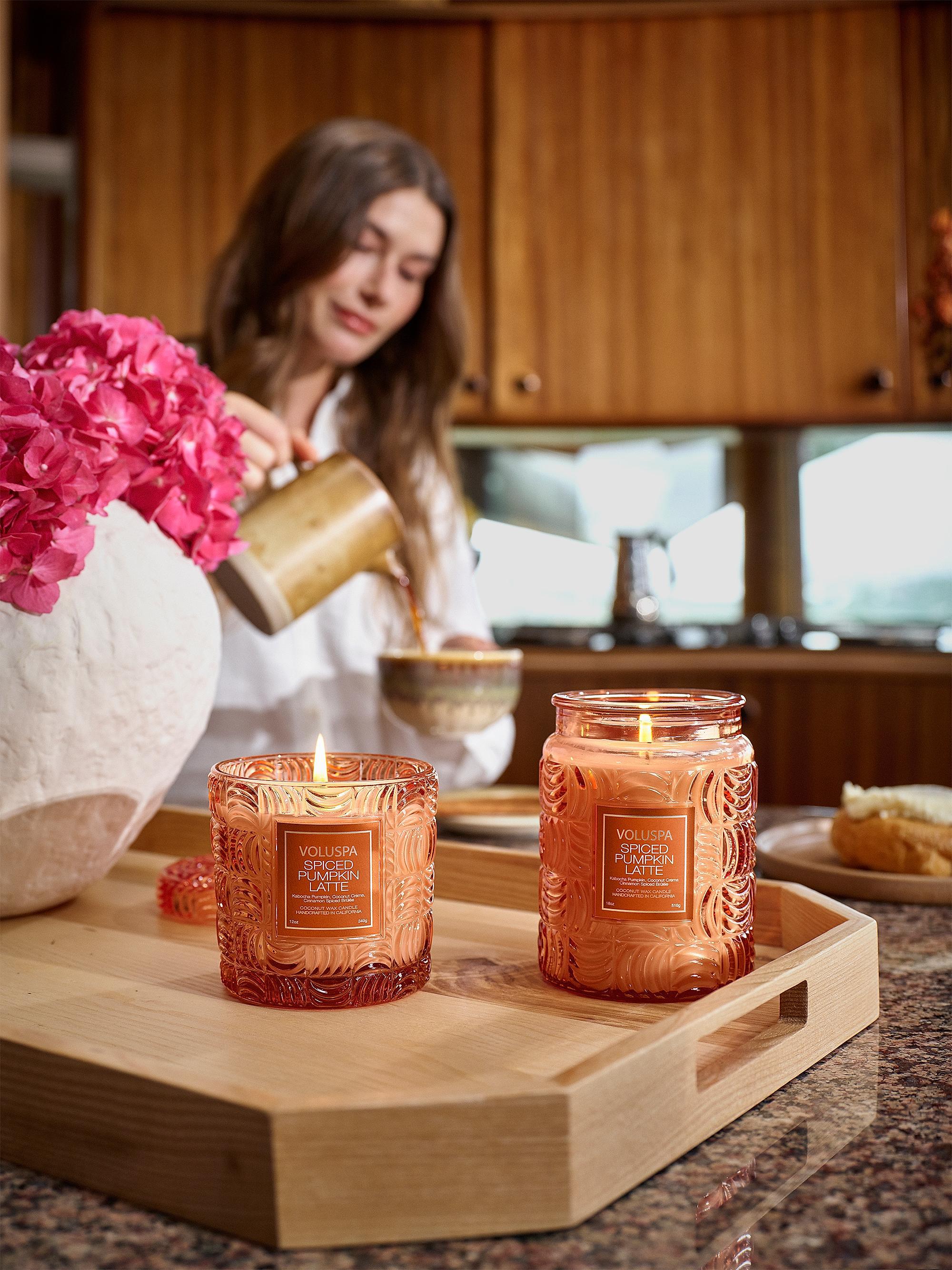 Voluspa Spiced Pumpkin Latte Large Jar Candle | Saks Fifth Avenue