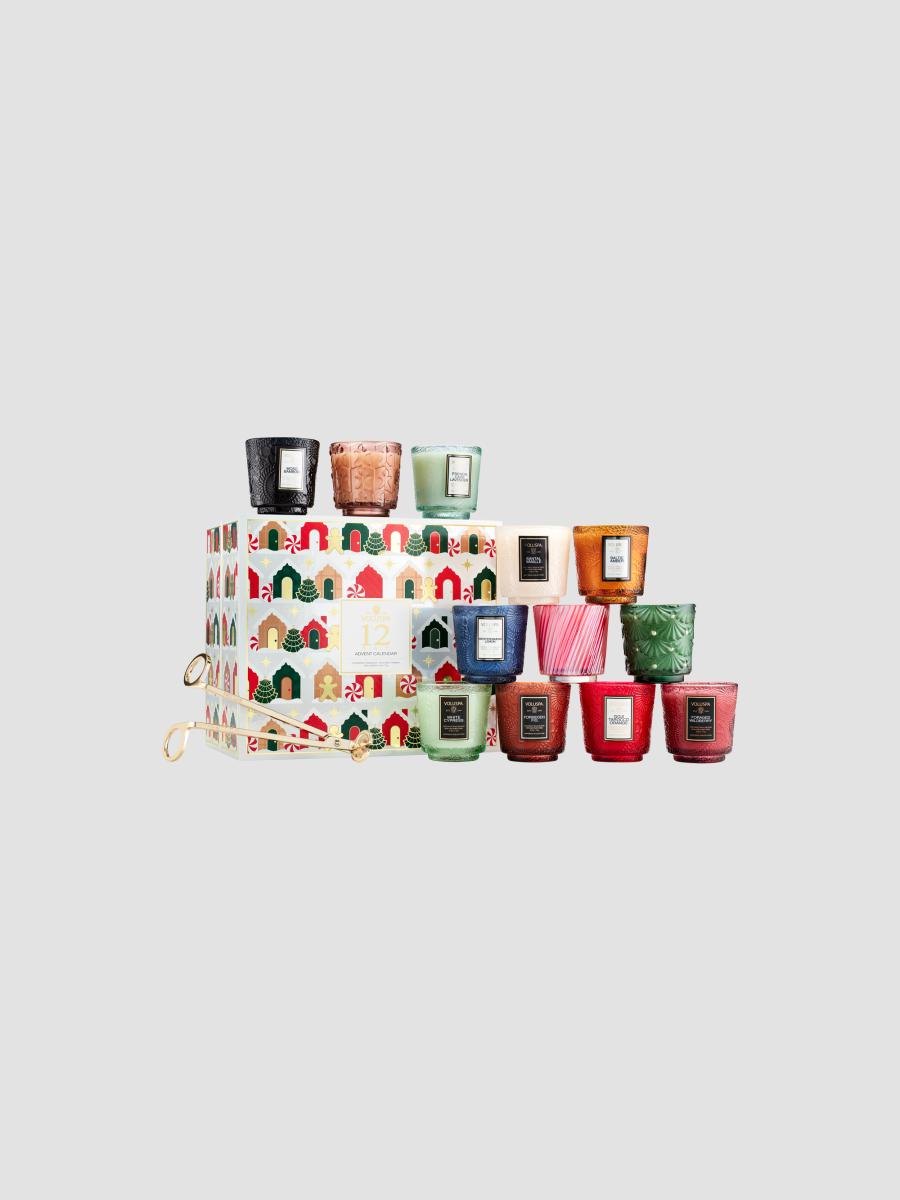 Voluspa 12-Day Pedestal Candle Advent Calendar | Saks Fifth Avenue