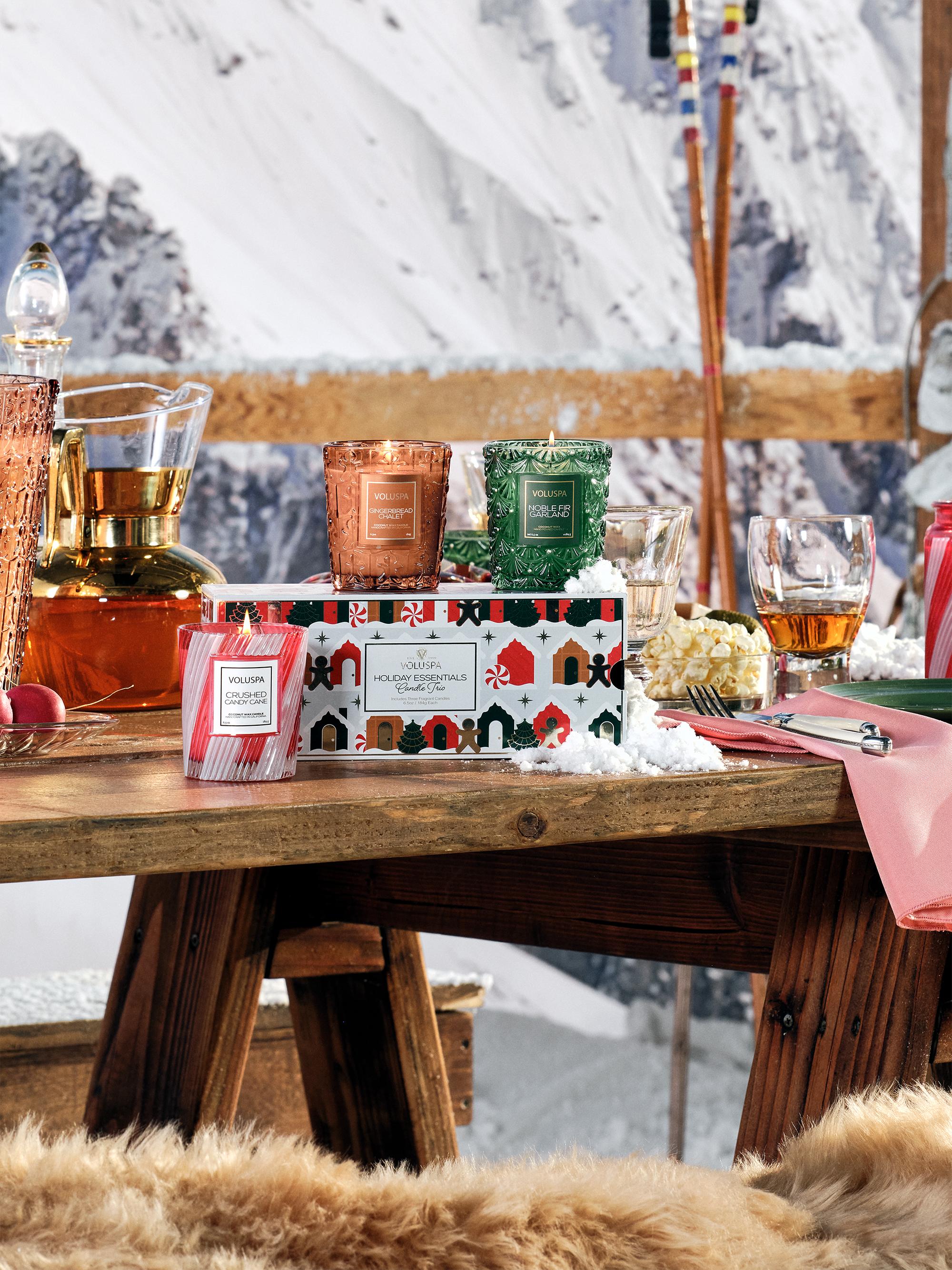 Voluspa Holiday Essentials Candle Trio | Saks Fifth Avenue