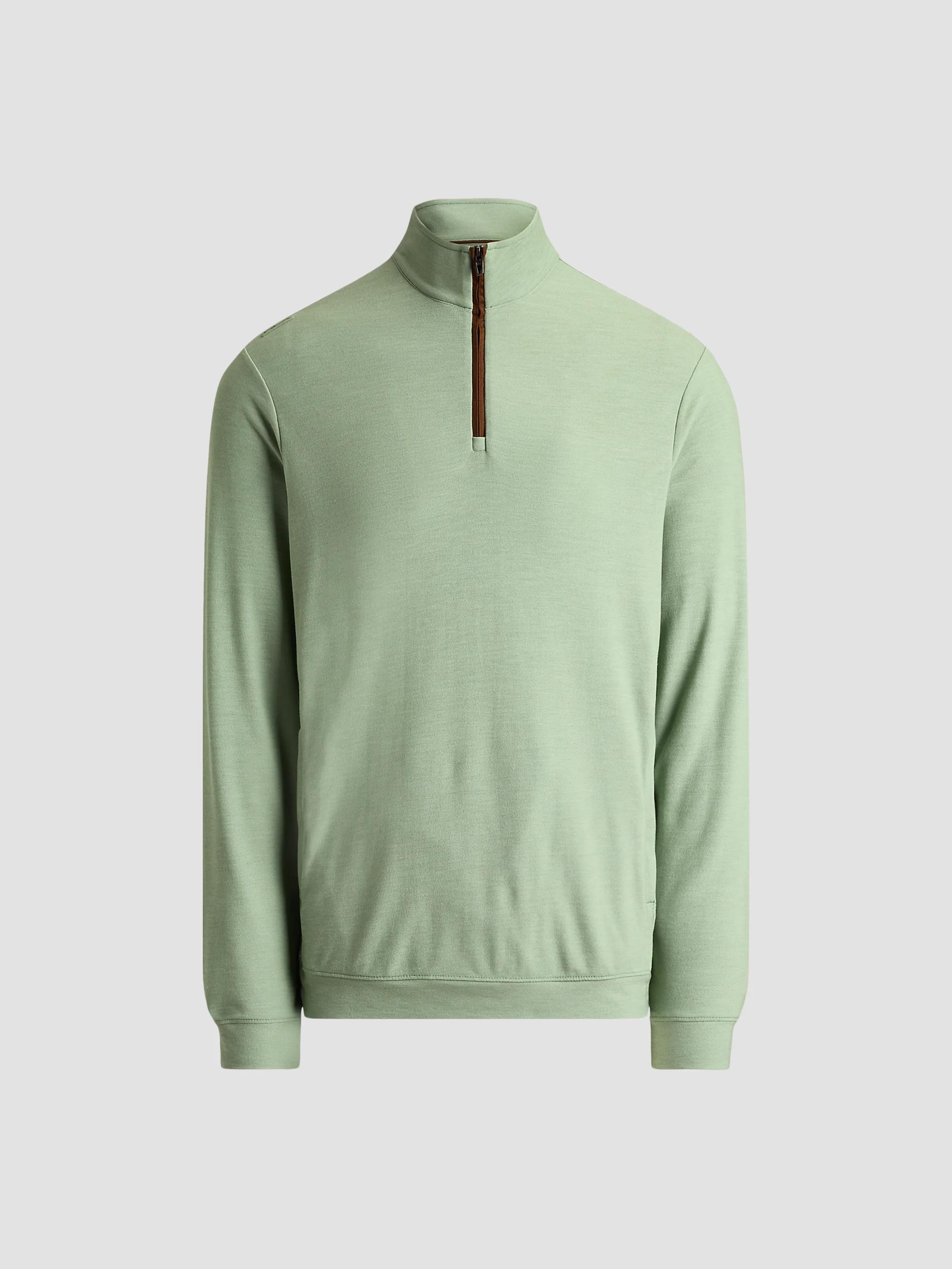 RLX Ralph Lauren Quilted Double-Knit Quarter-Zip Sweatshirt | Saks