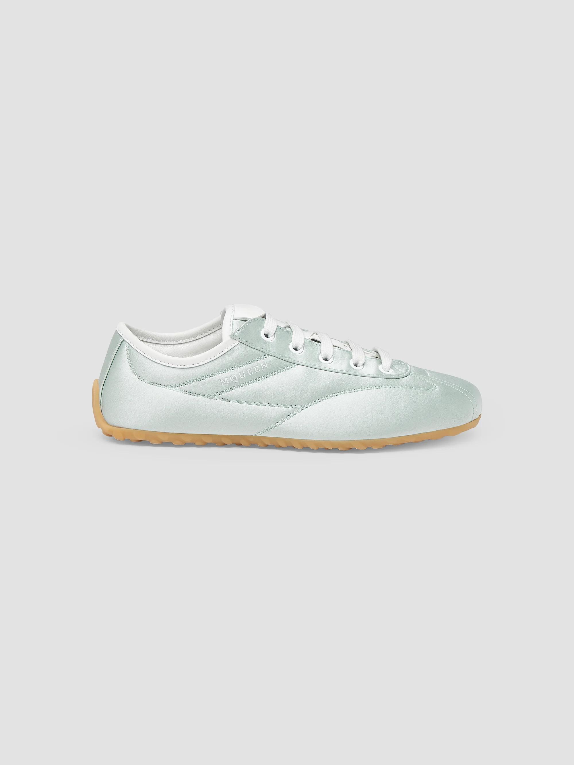 McQueen Boxe Silk Satin Sneakers | Saks Fifth Avenue
