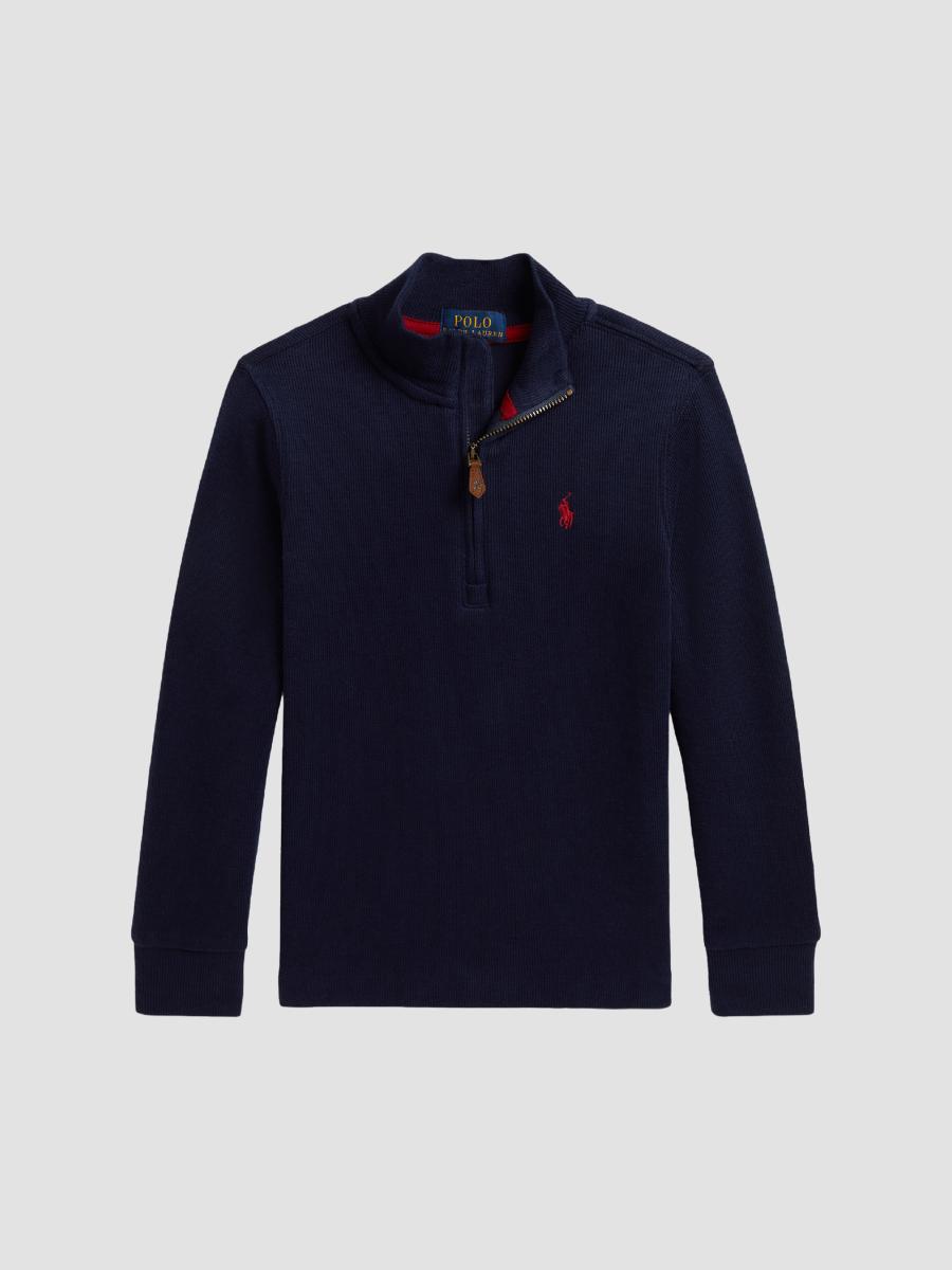 Polo Ralph Lauren Little Boy's & Boy's Ribbed Half-Zip Pullover