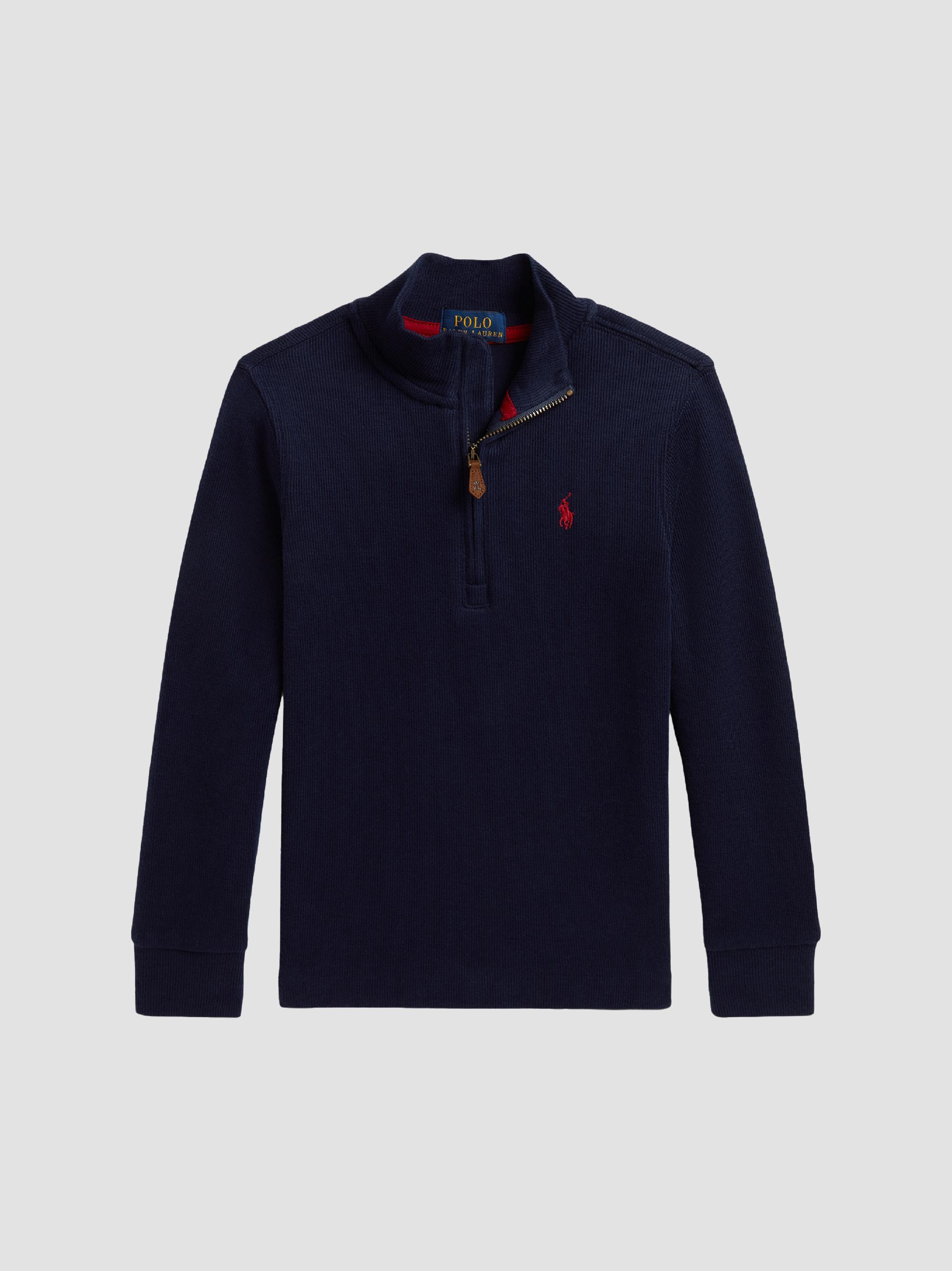 Polo Ralph Lauren Little Boy's & Boy's Ribbed Half-Zip Pullover
