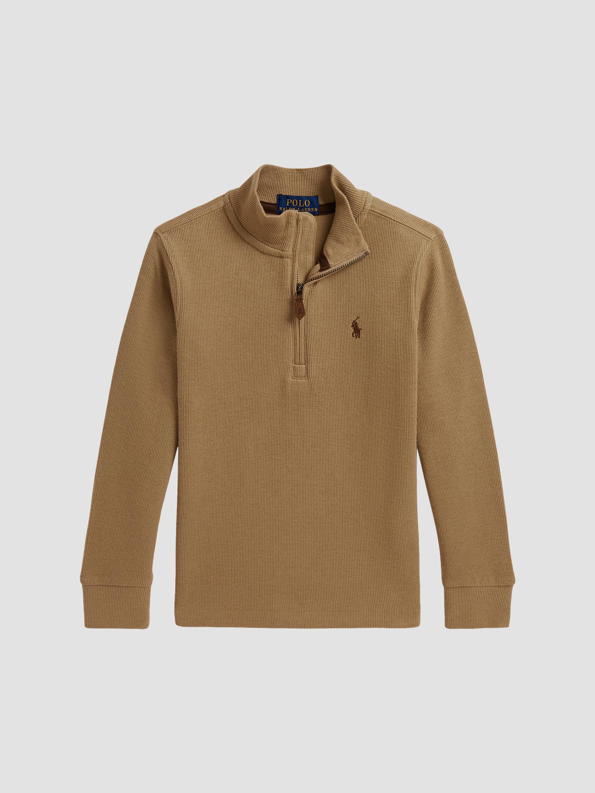 Polo Ralph Lauren Little Boy's & Boy's Ribbed Half-Zip Pullover