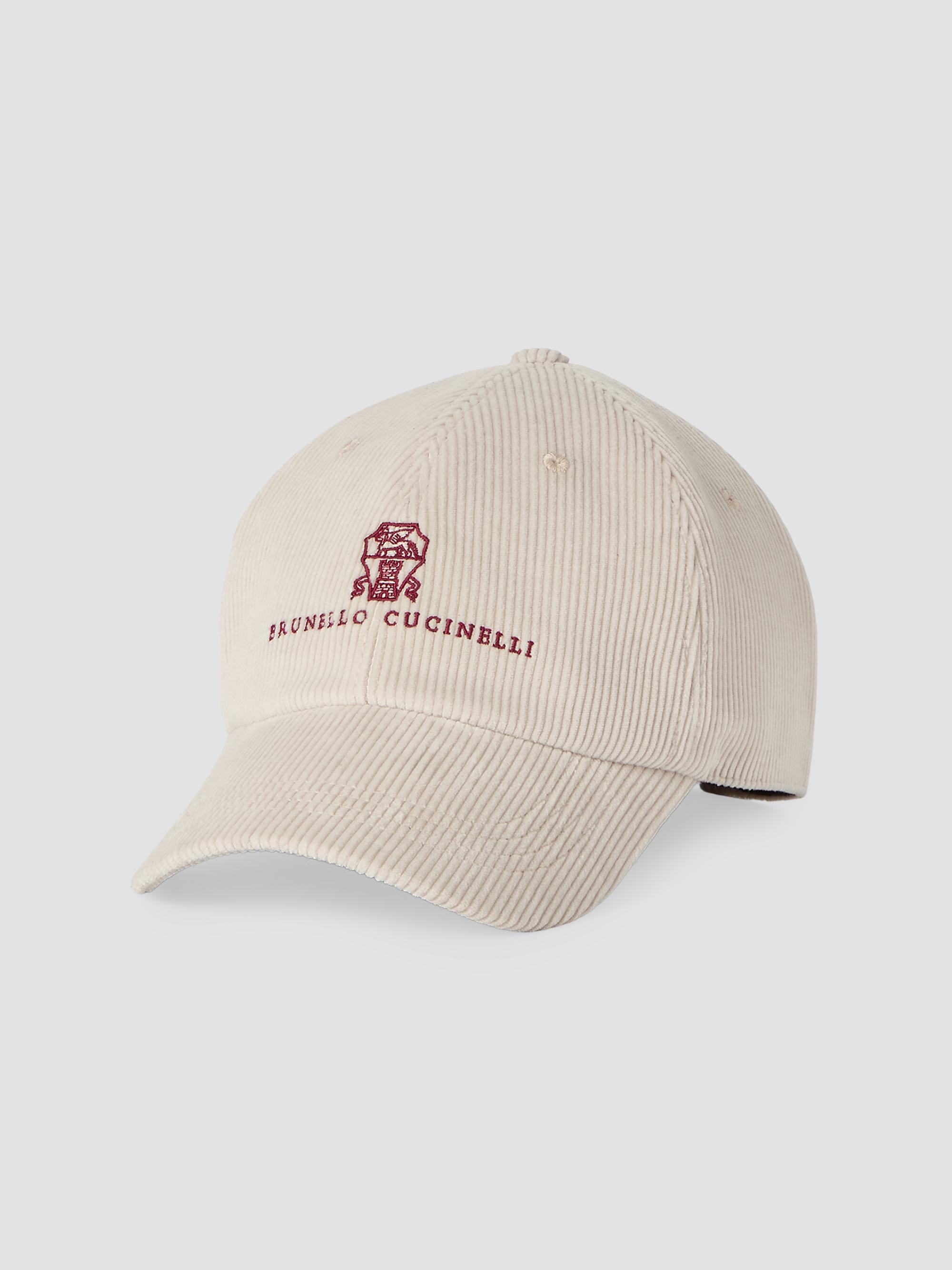 Brunello Cucinelli Men's Comfort Cotton and Cashmere Corduroy Baseball Cap -