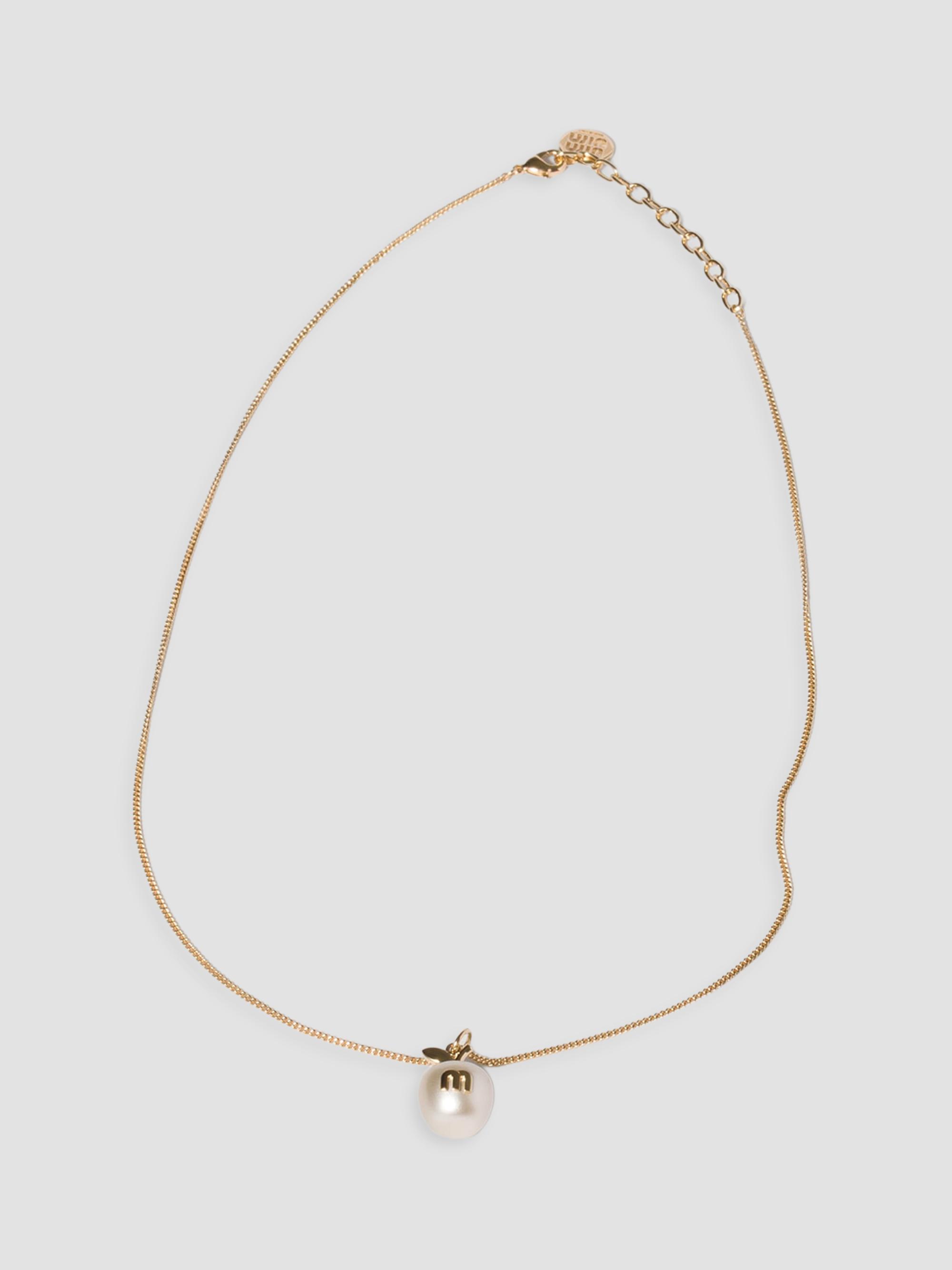 Metal Necklace with Pendant