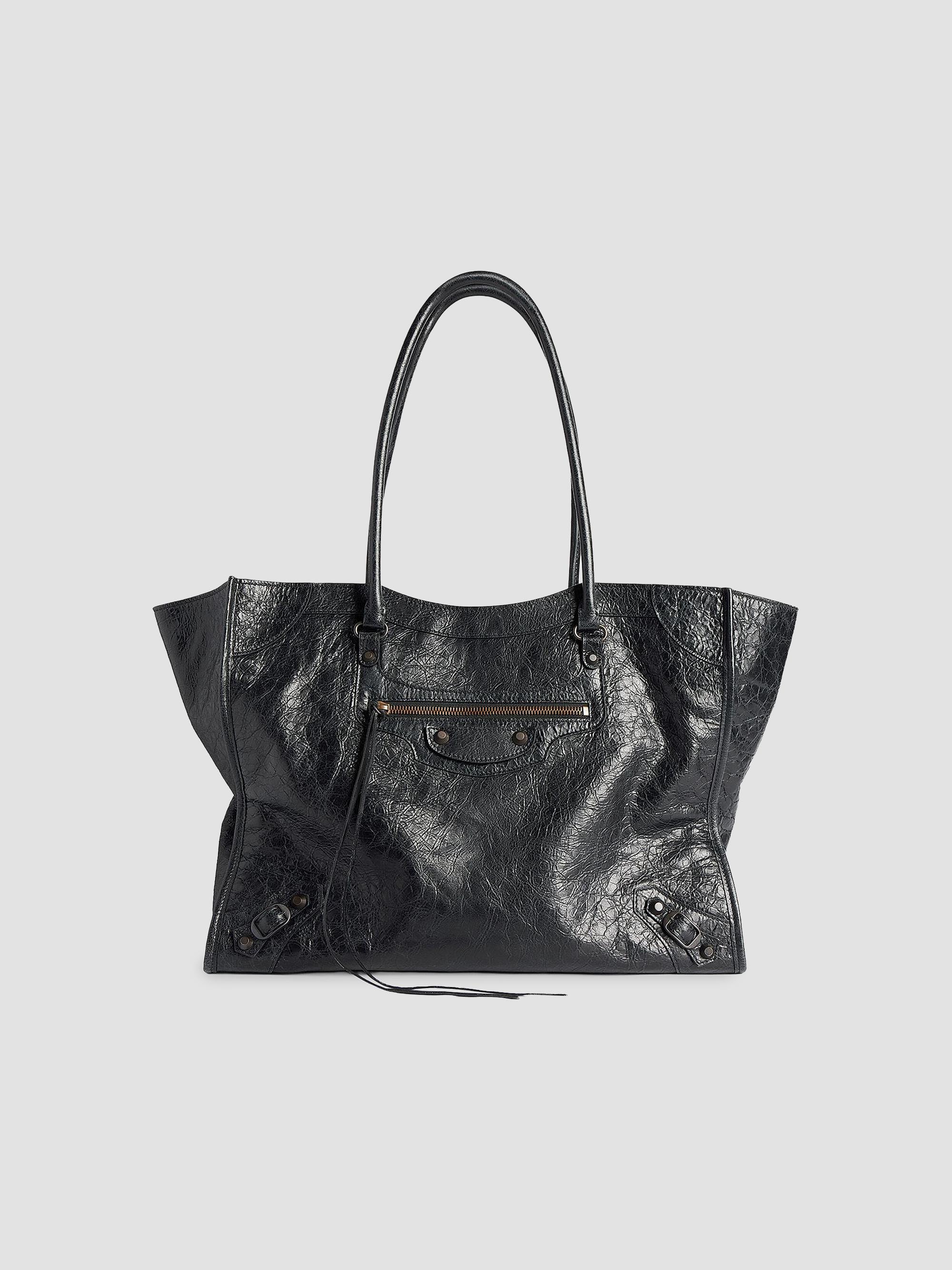 Balenciaga Women's Le City  Tote Bag - Black | Thumbnail 9
