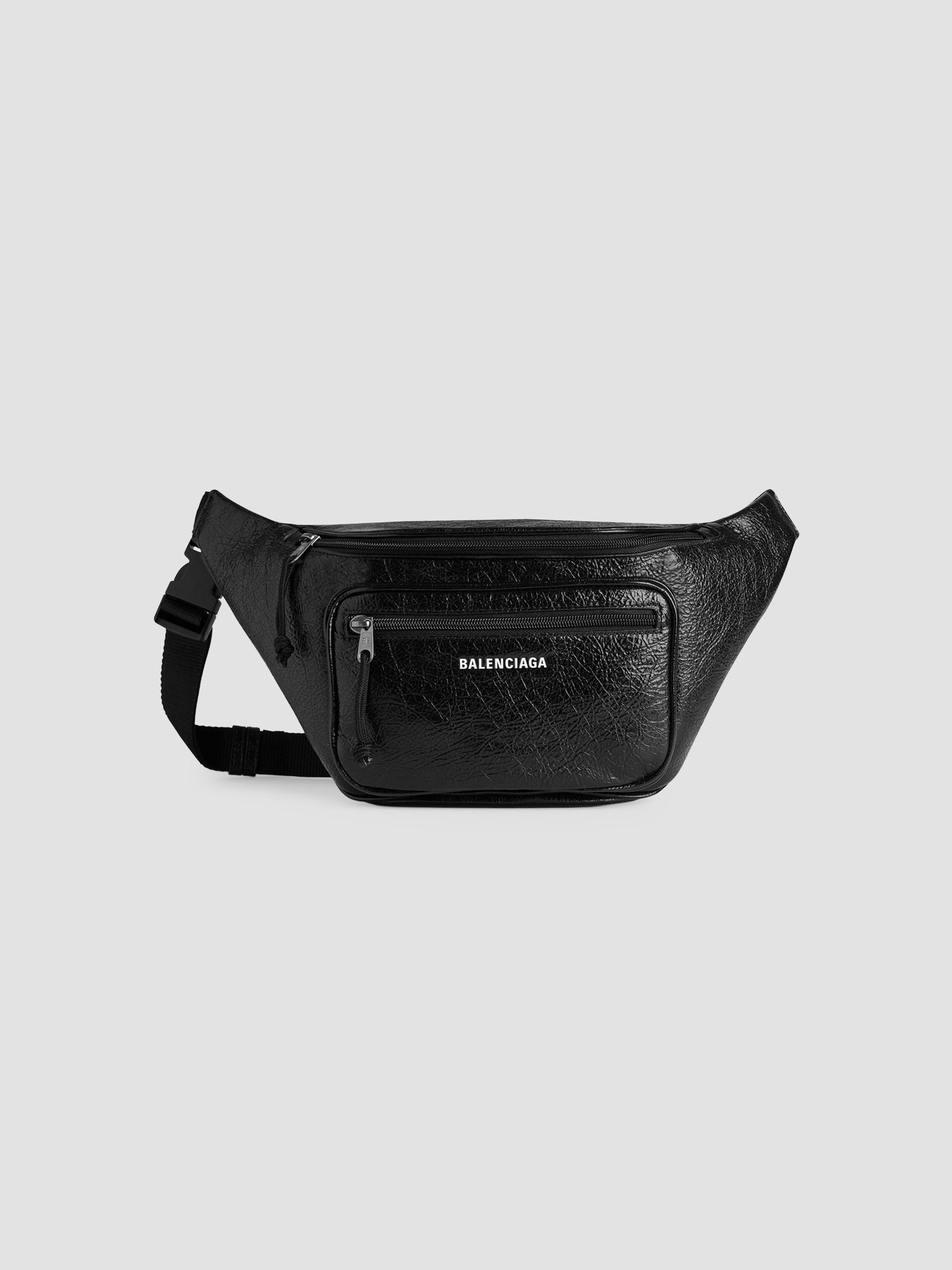 Balenciaga Men's Explorer Beltpack - Black | Thumbnail 8