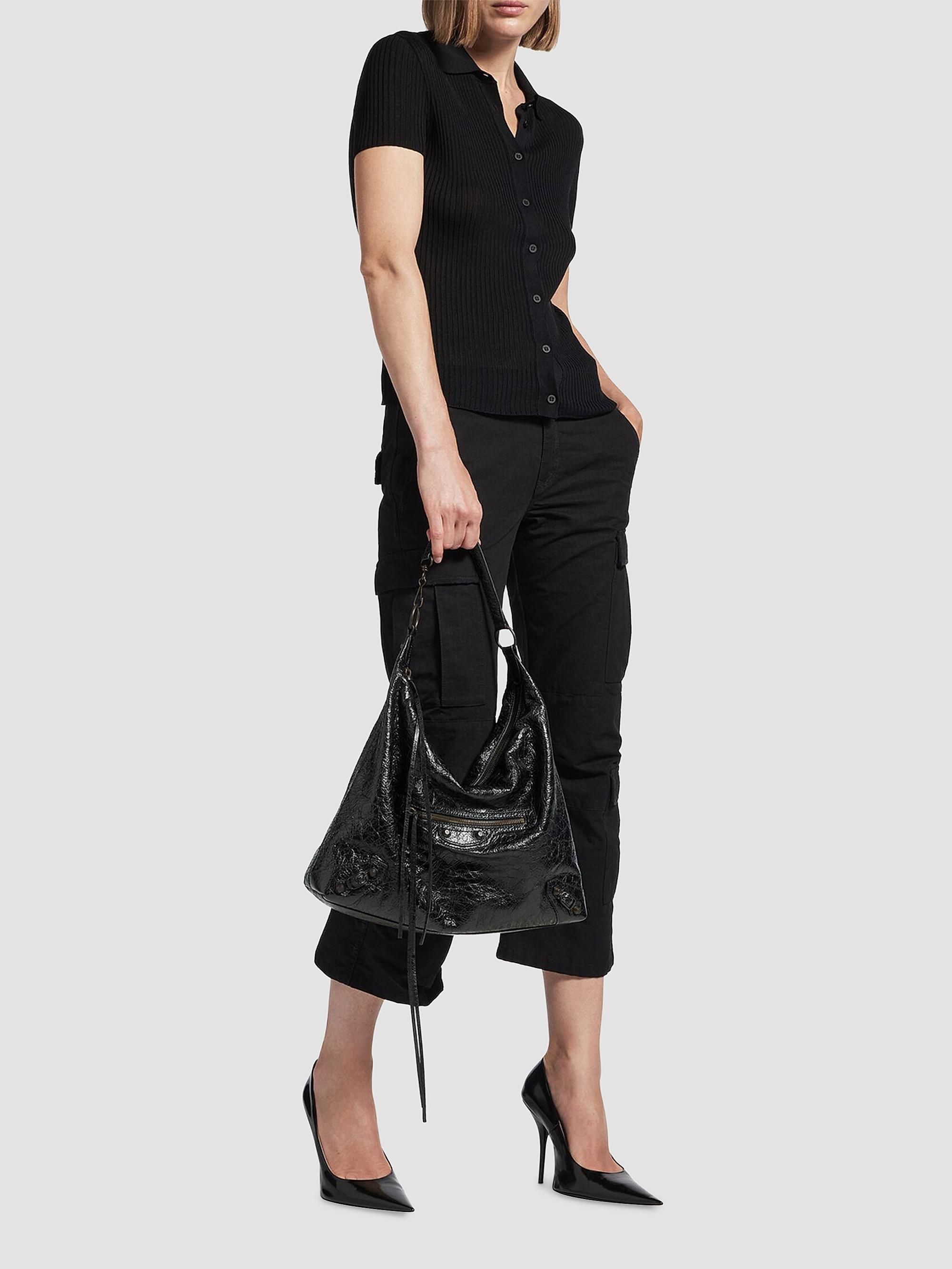 Balenciaga Women's Le City Hobo Bag - Black | Thumbnail 9