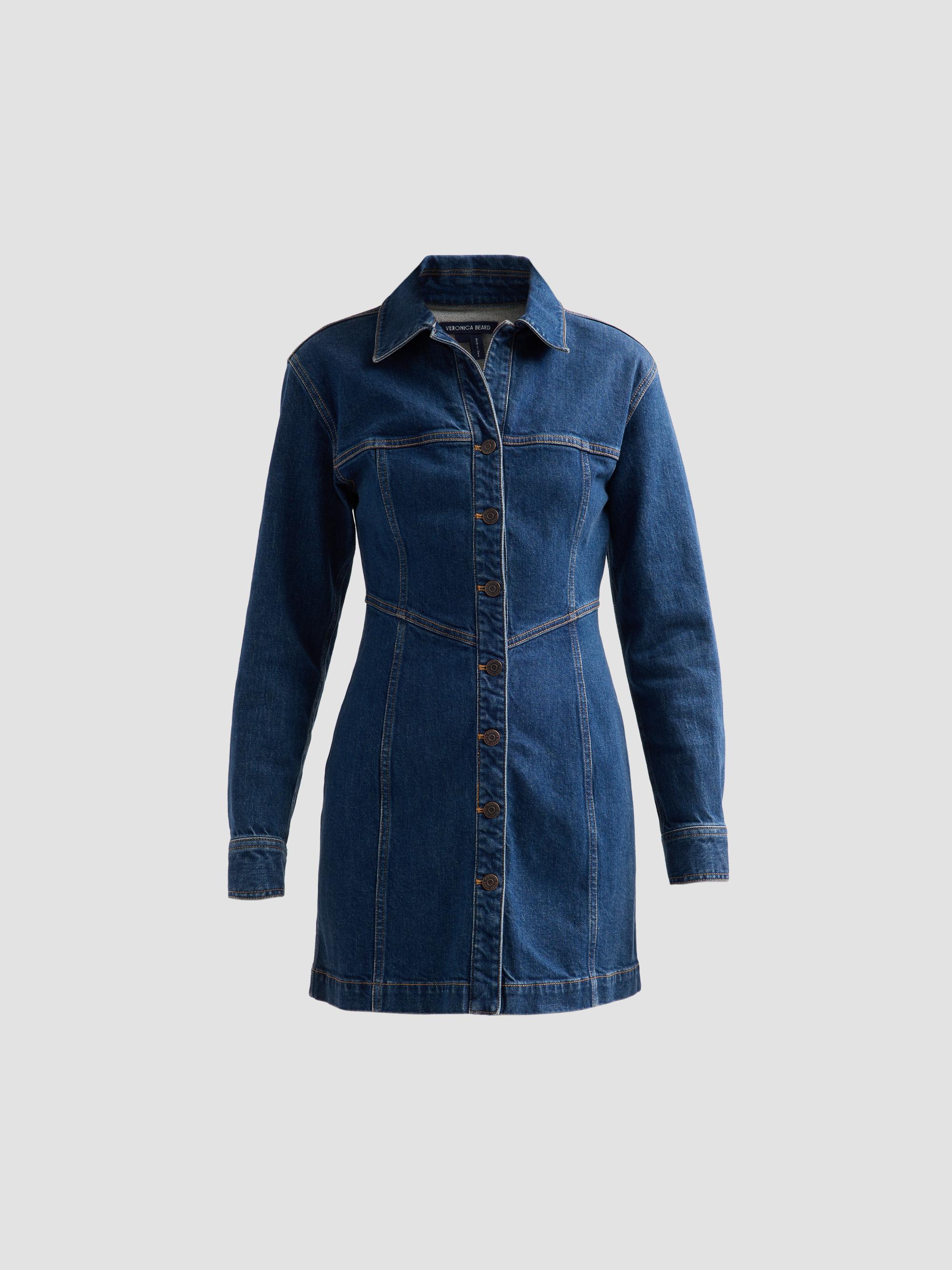 Veronica Beard Raymond Denim Minidress