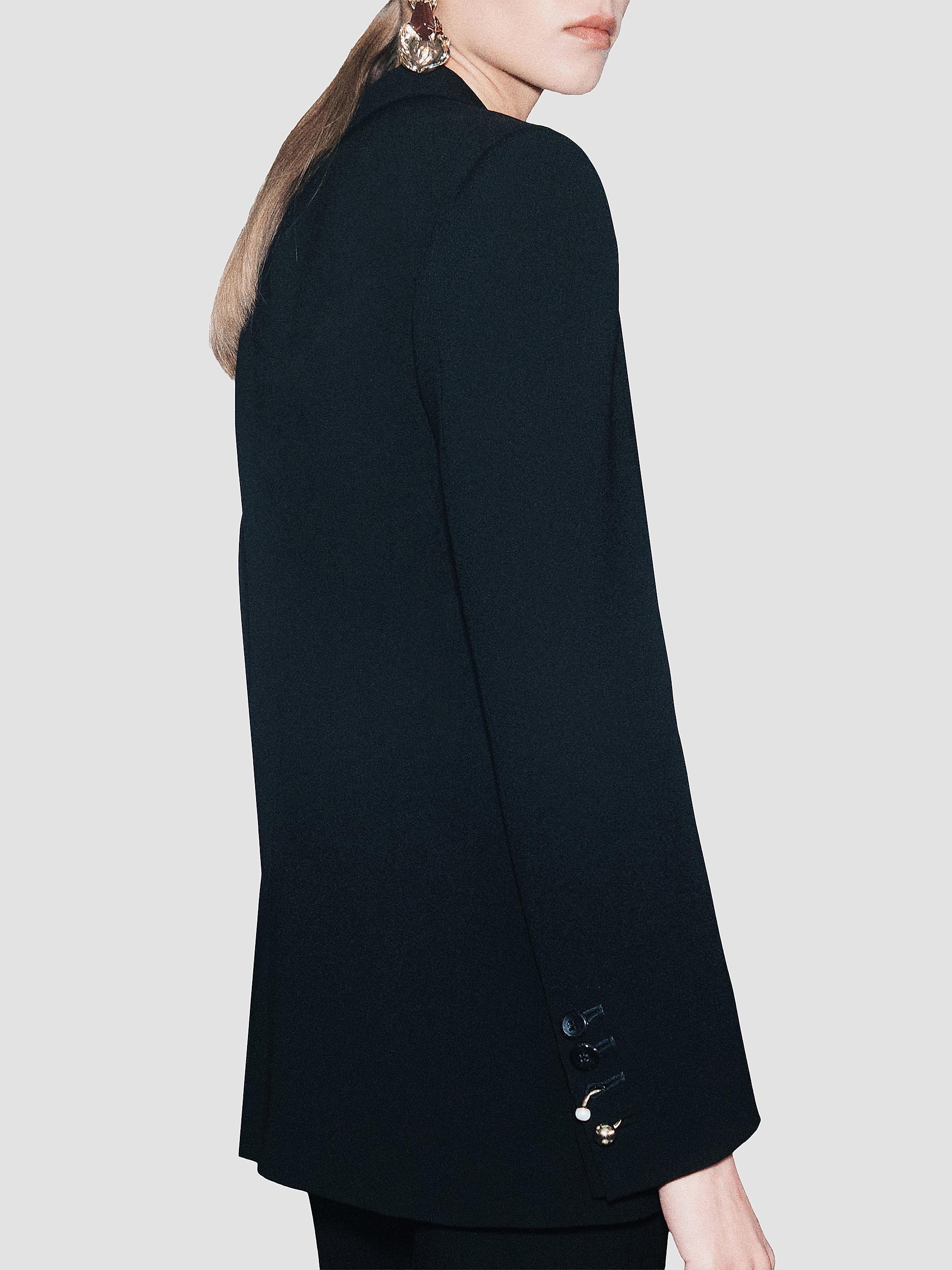 Marella Women's Envers Satin Jacket - Black | Thumbnail 5