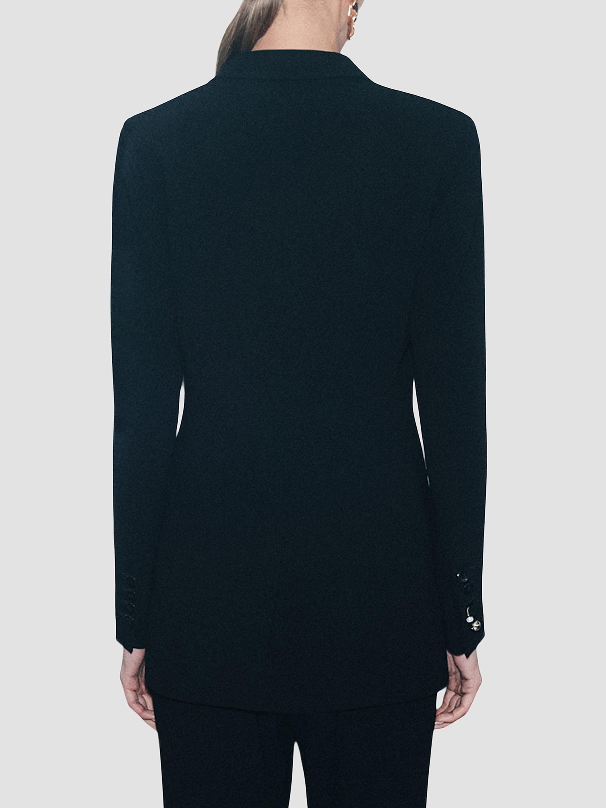 Marella Women's Envers Satin Jacket - Black | Thumbnail 6