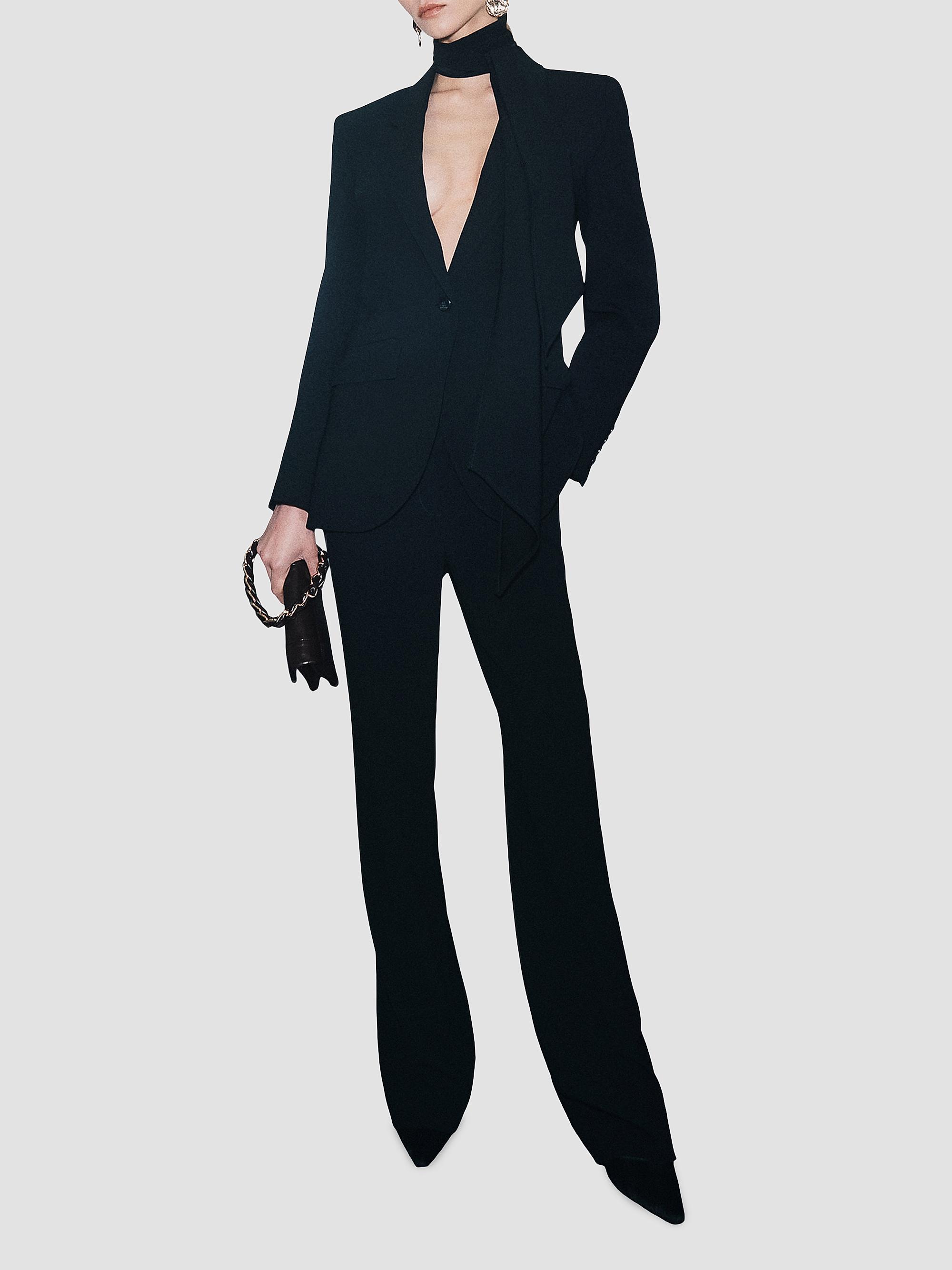 Marella Women's Envers Satin Jacket - Black | Thumbnail 2