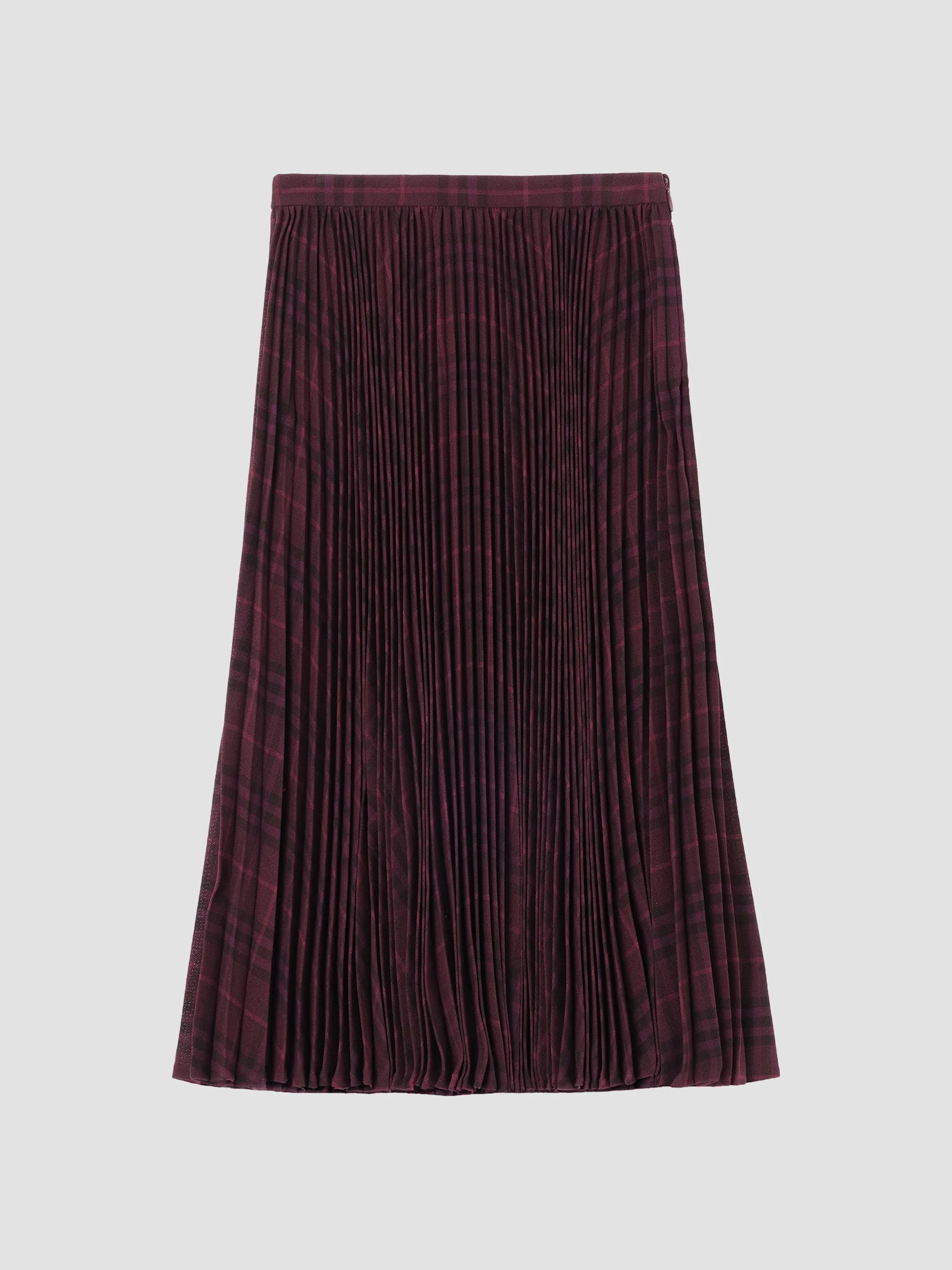 Pleats Please Issey Miyake Bouncy Basket Plisse Midi Skirt | Saks