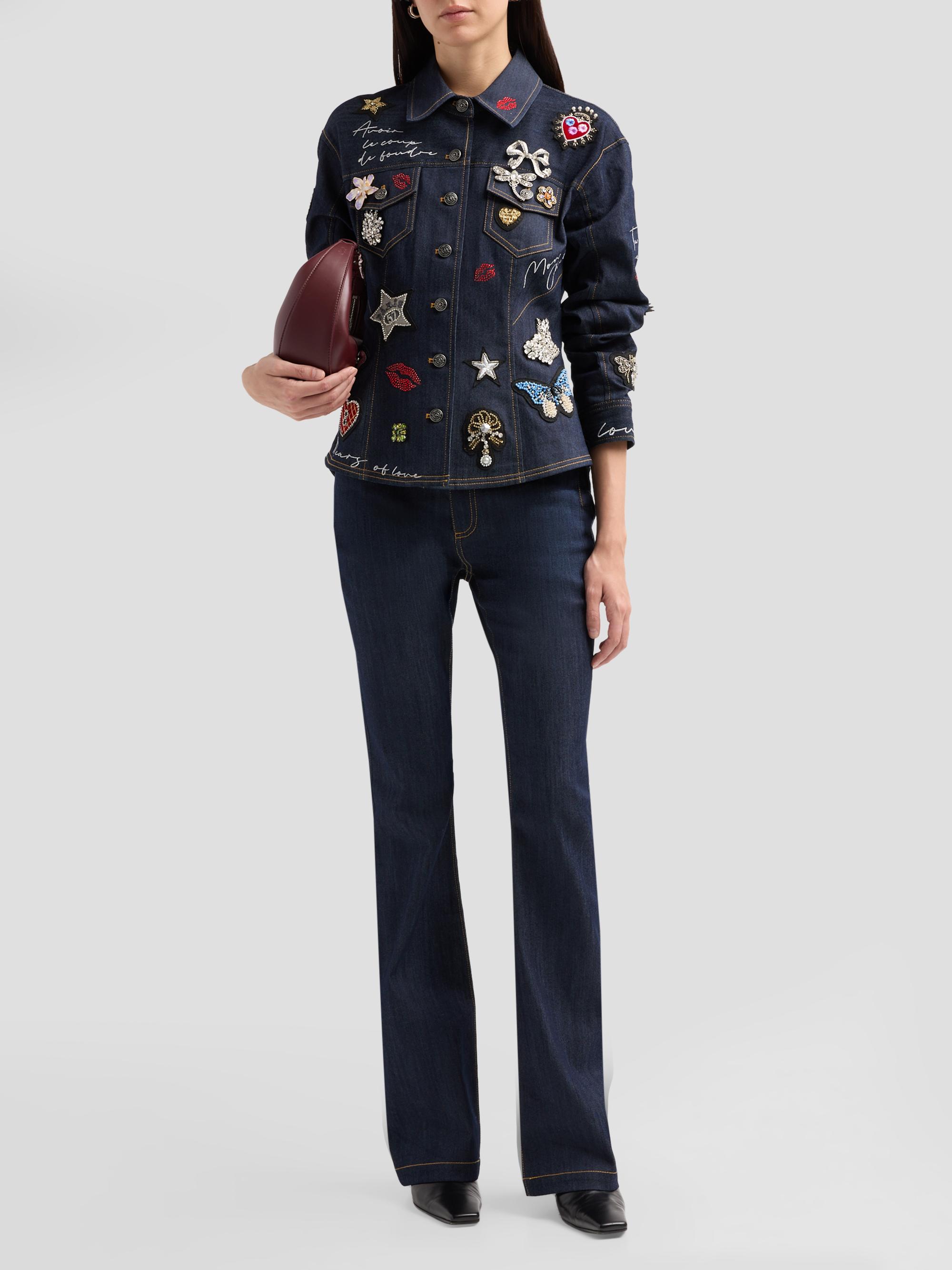 Cinq à Sept Denim Scrunched Canyon Jacket | Saks Fifth Avenue