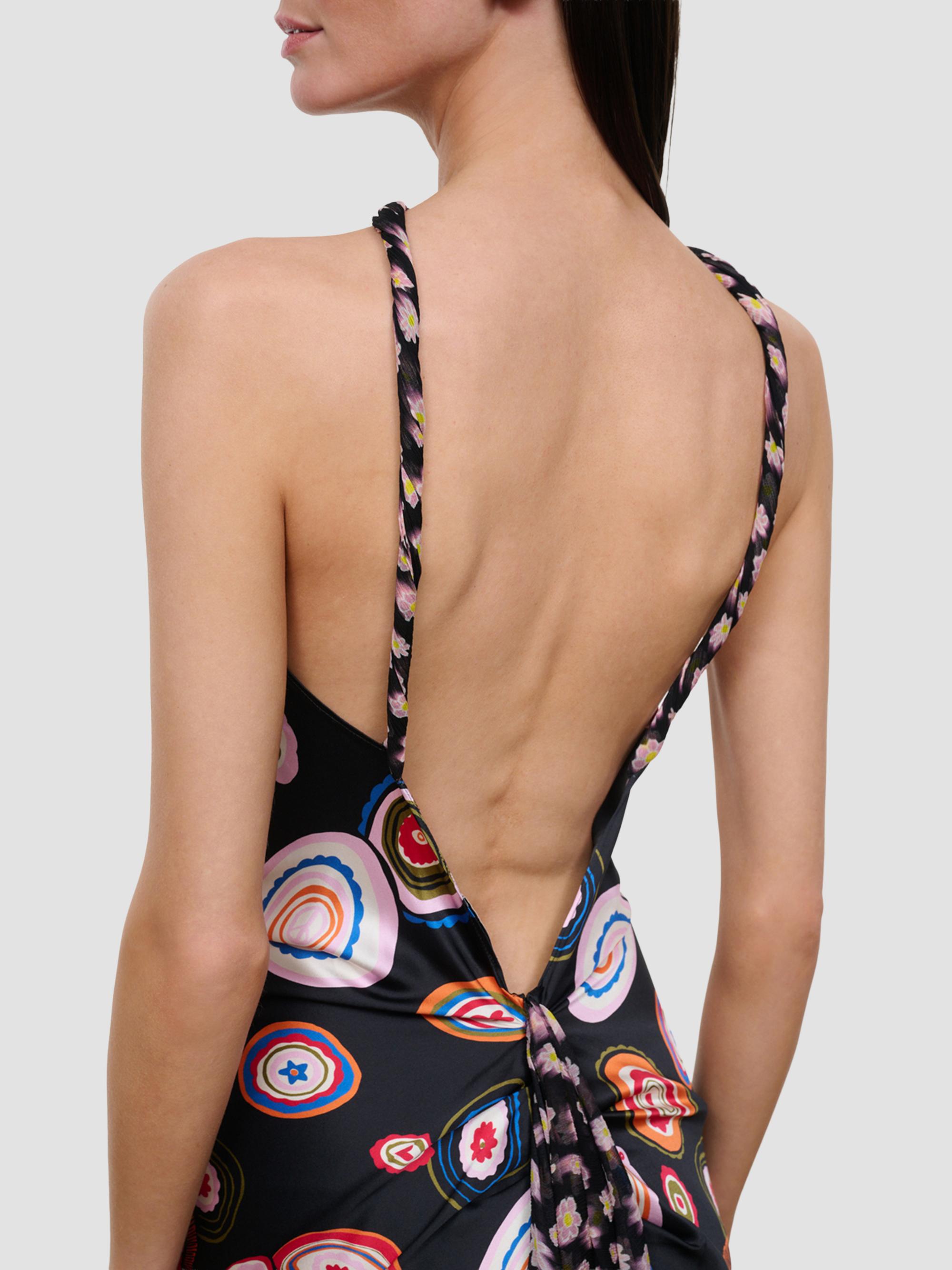 Staud Women's Charli Silk Maxi Dress - Millefiori Multi | Thumbnail 5
