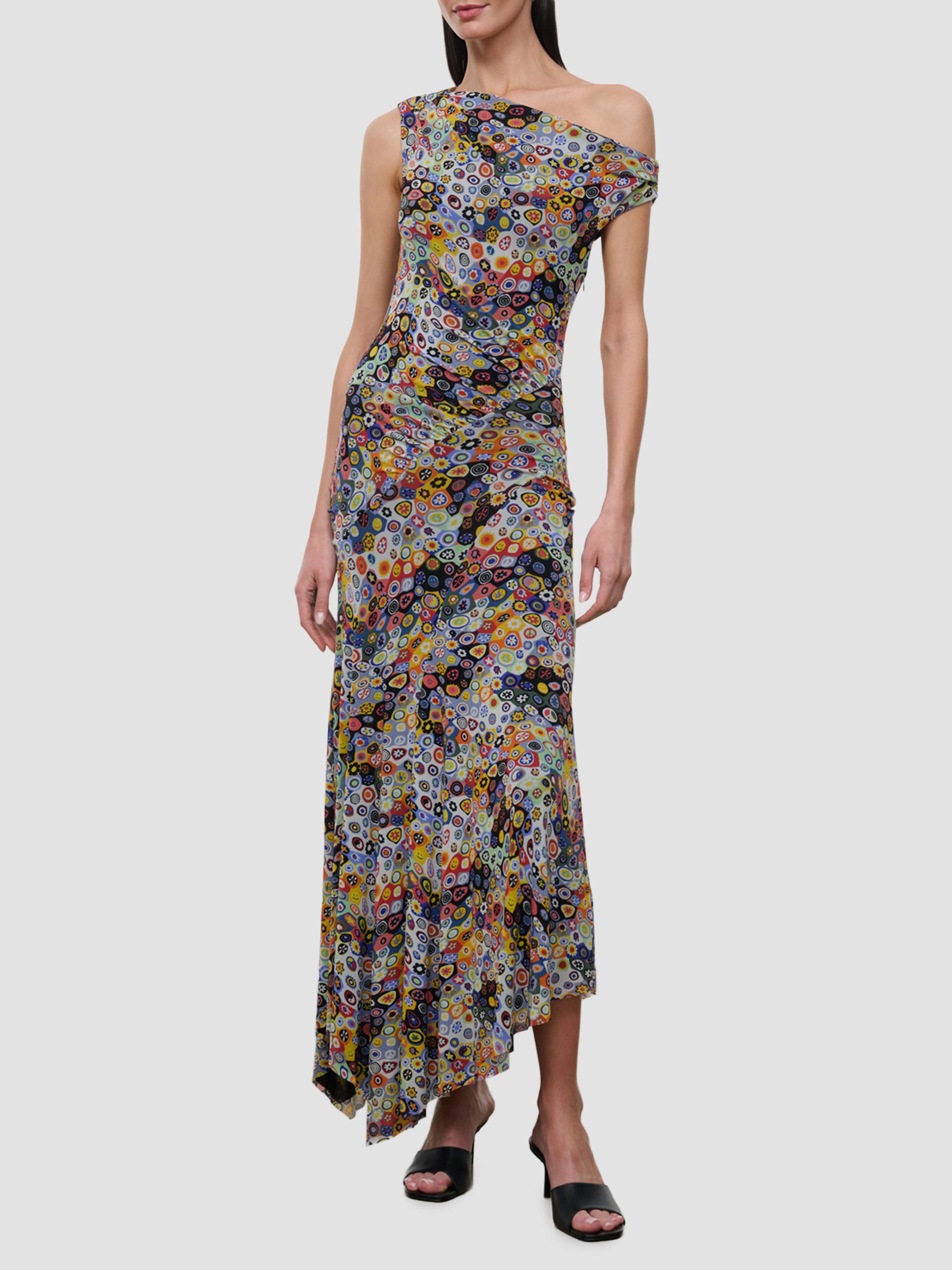 Amaris Asymmetric Maxi Dress