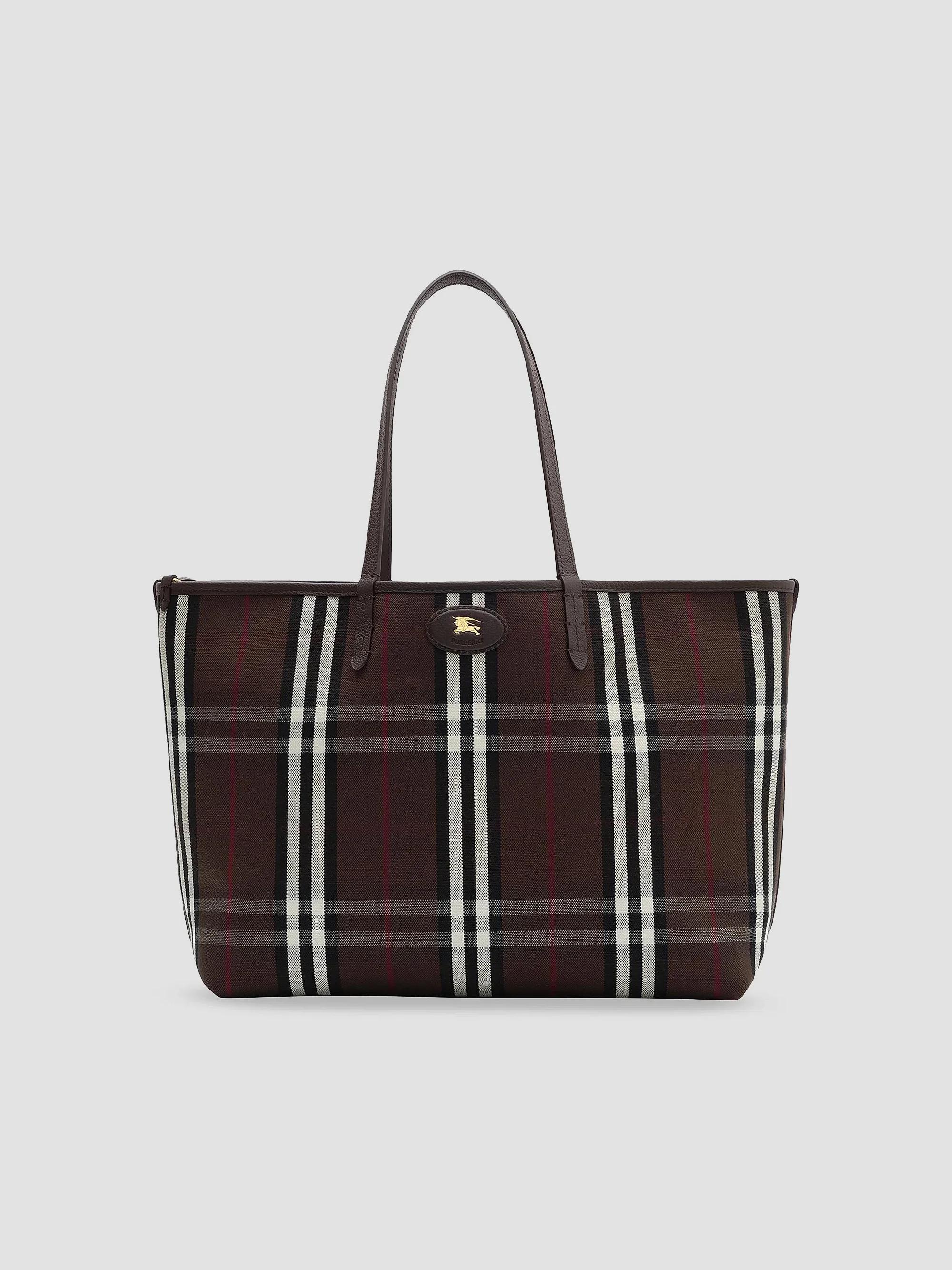 Burberry Small London Check Tote Bag | Saks Fifth Avenue