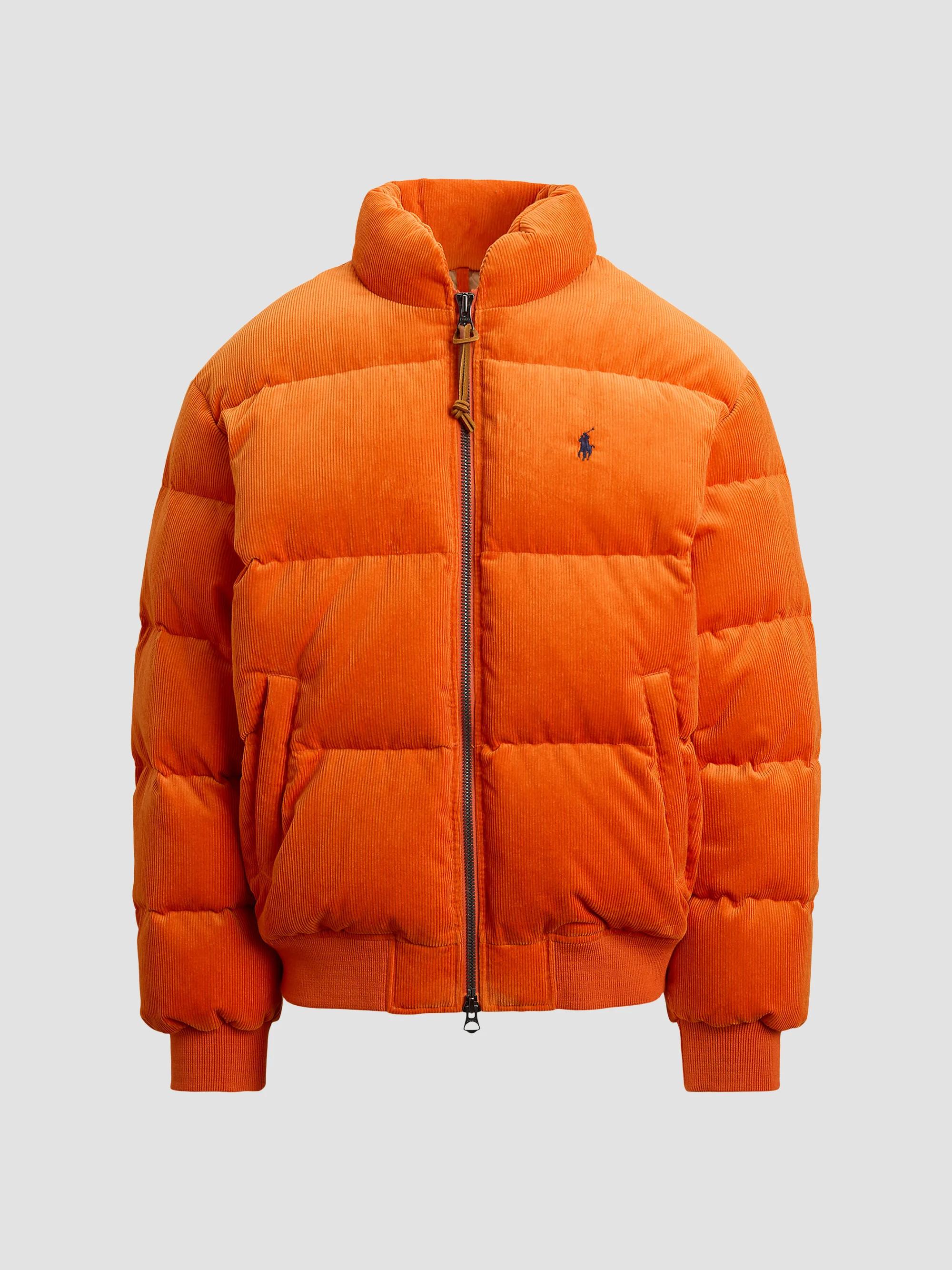 Polo Ralph Lauren The Wainwright Corduroy Hooded Down Jacket