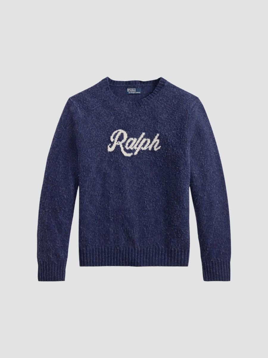 Polo Ralph Lauren Men's 'ralph' Wool-cashmere Sweater In Navy Combo