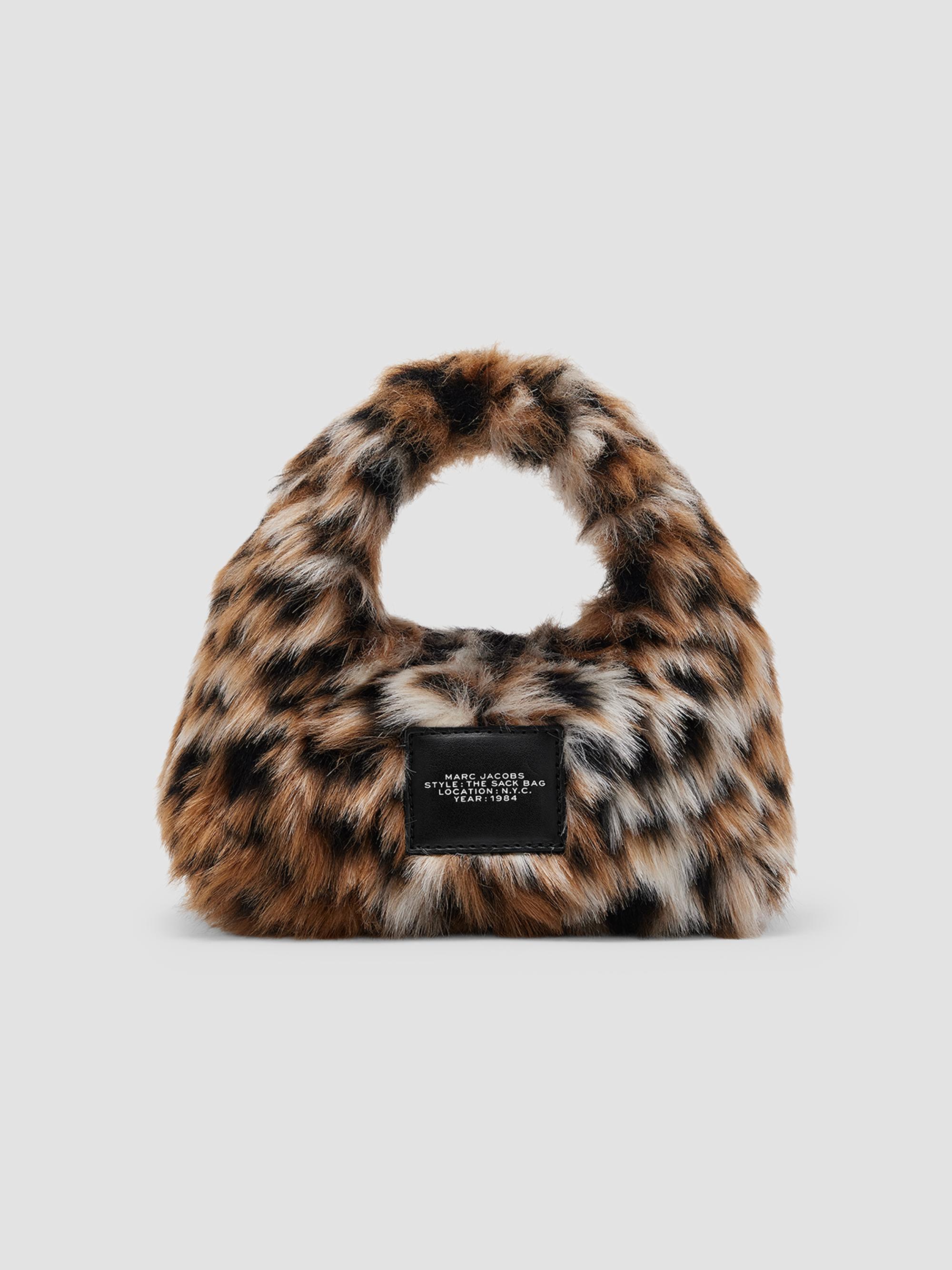 Marc Jacobs Leopard Faux Fur Micro Sack Crossbody Bag | Saks Fifth