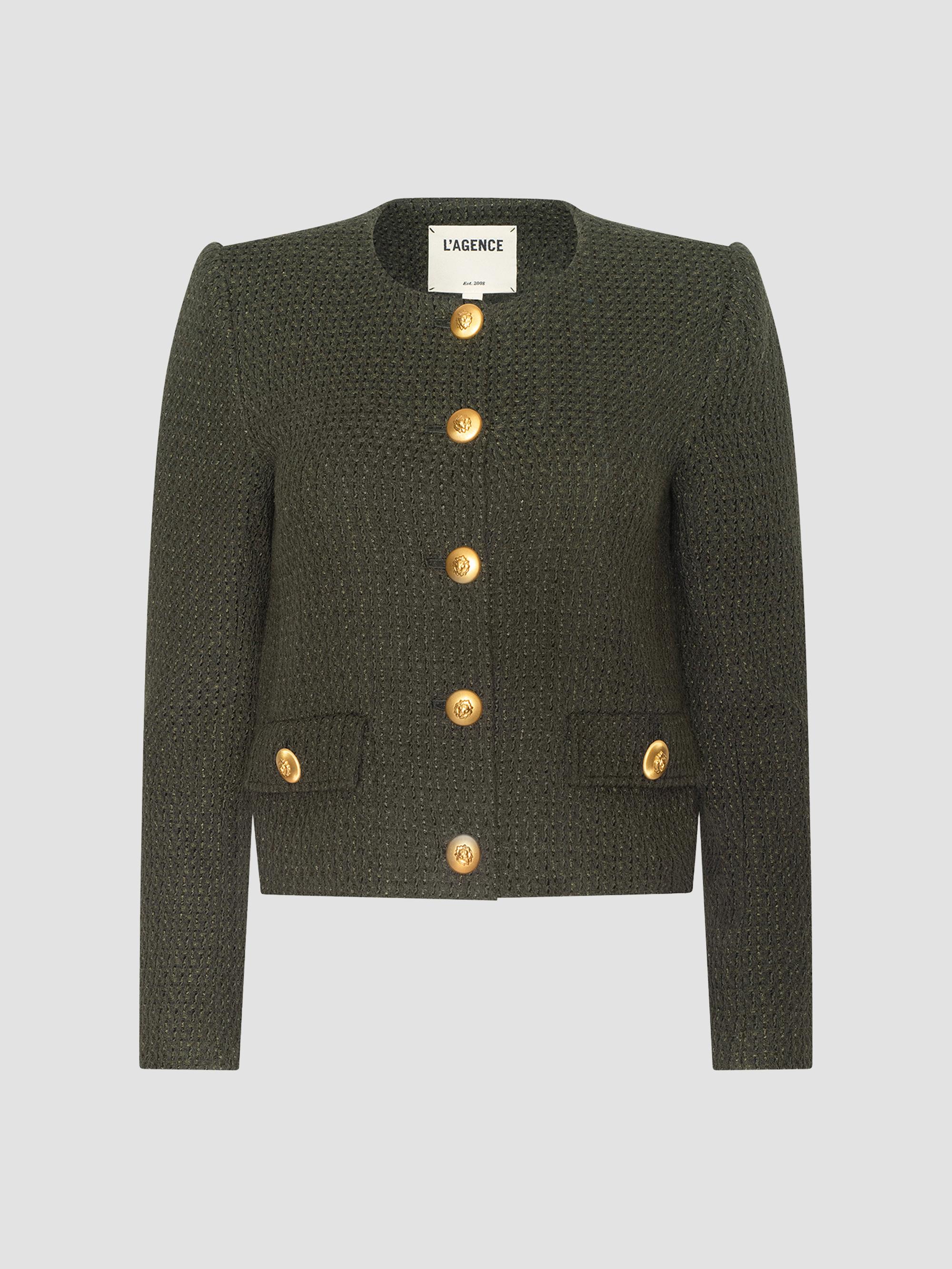 THE TOE FIFTH AVENUE TWEED JACKET(アイボリー) Women's Tweed Designer Jackets & Blazers | Saks Fifth Avenue