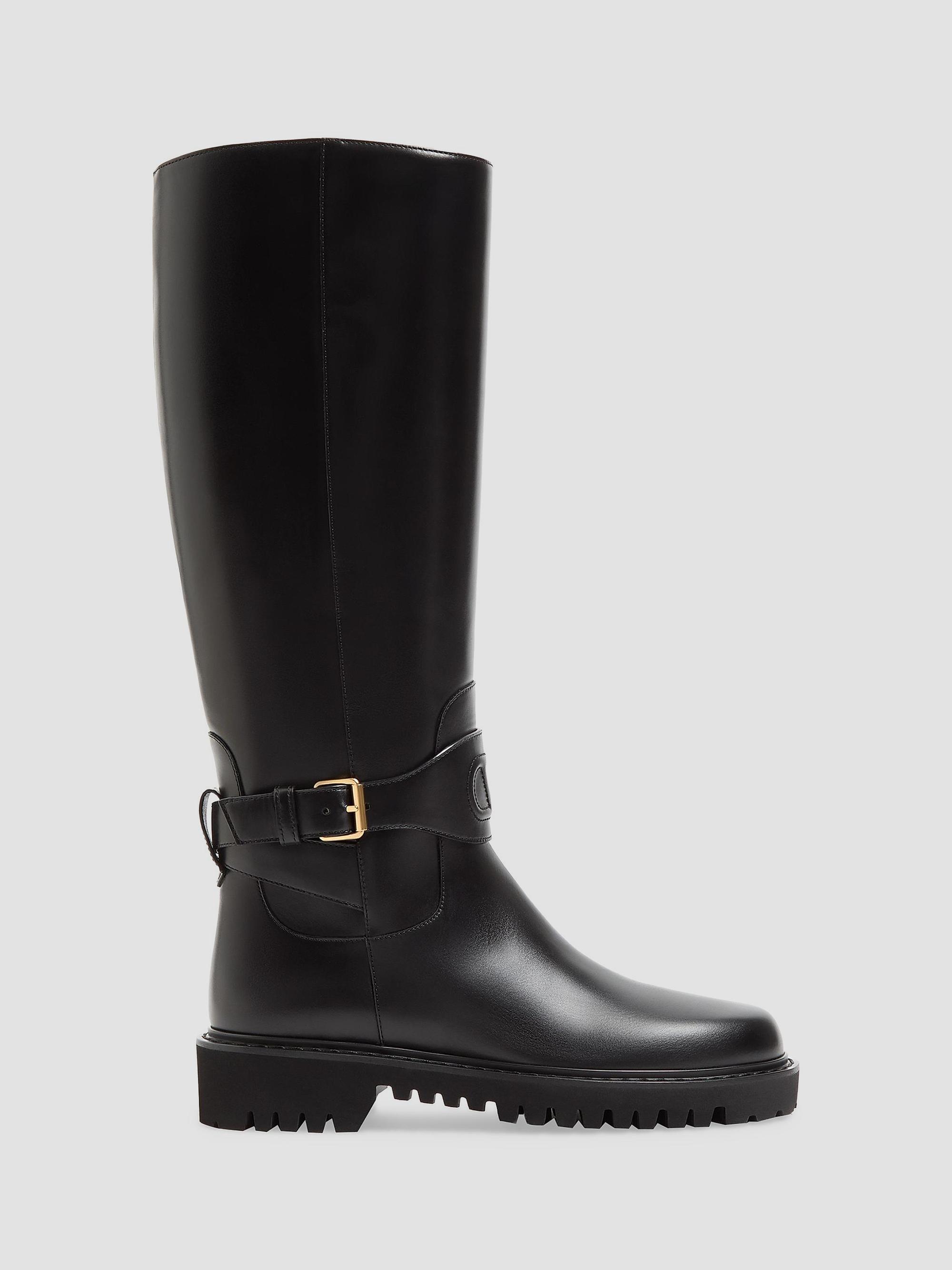 Valentino Garavani Rockstud 55MM Calfskin Beatle Boots | Saks