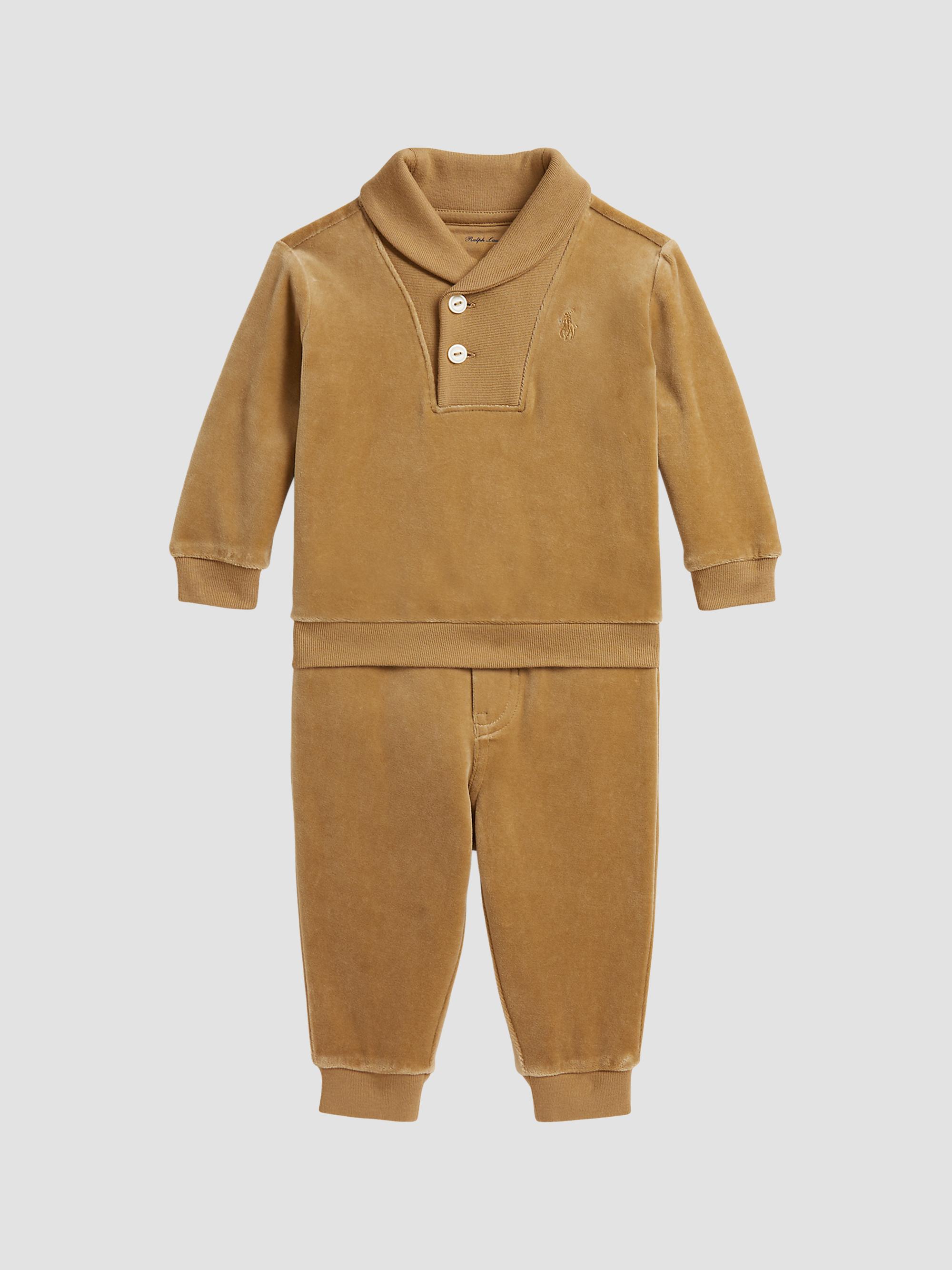 Burberry Baby Boy's Check Short-Sleeve Shirt & Shorts Set | Saks