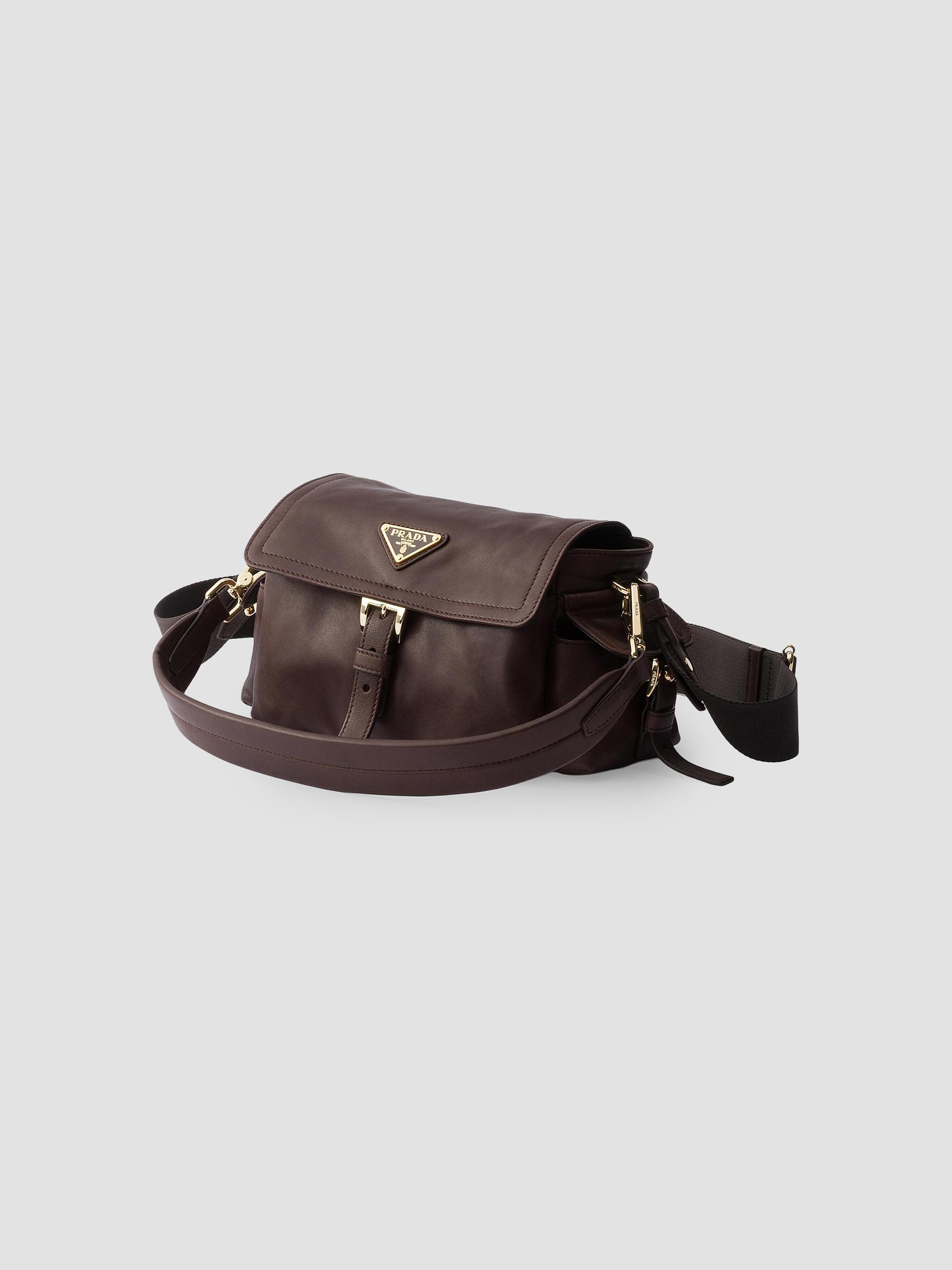 Prada Explore Nappa Leather Mini Top Handle Bag | Saks Fifth Avenue