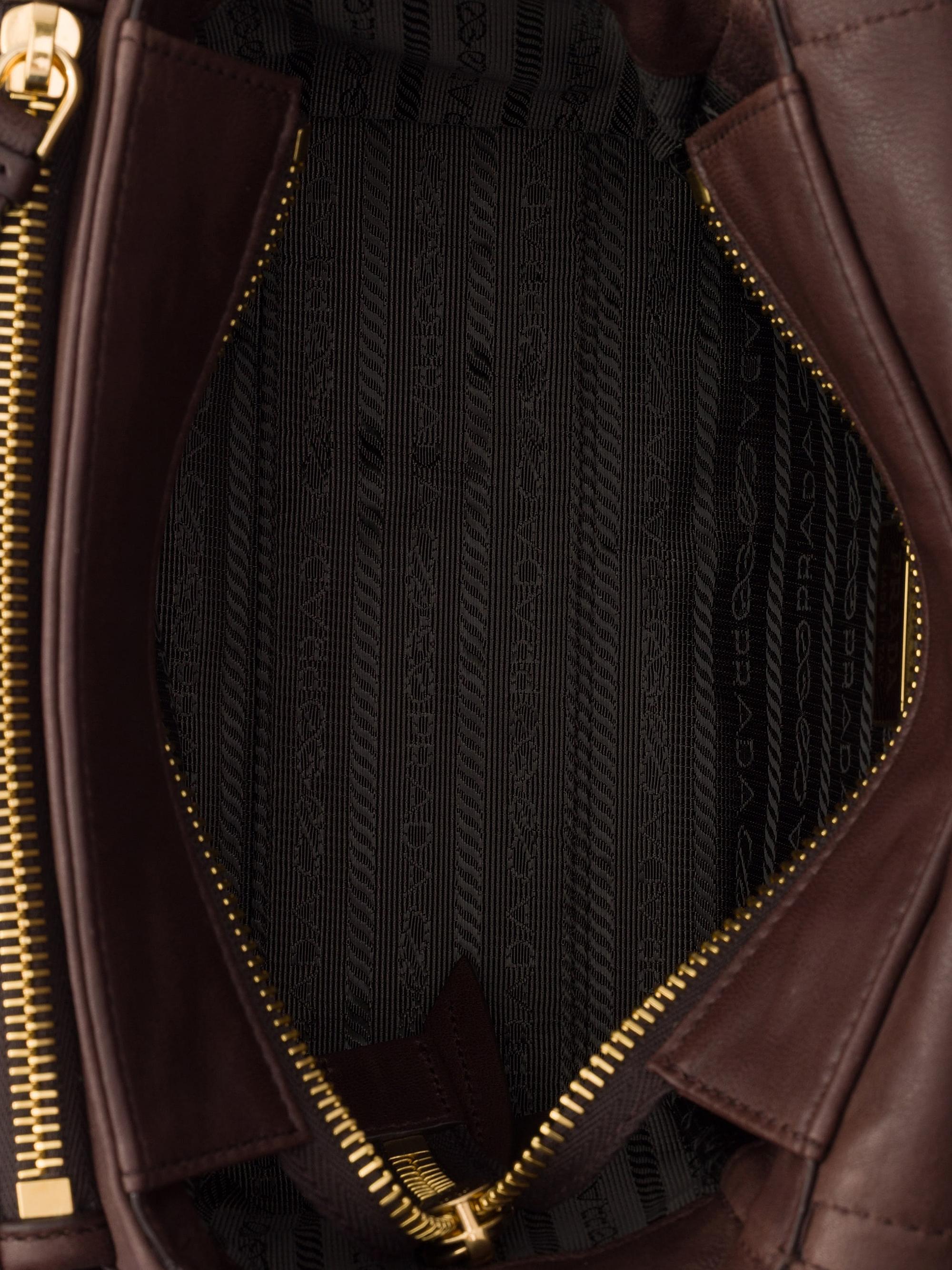 Prada Explore Nappa Leather Mini Top Handle Bag | Saks Fifth Avenue